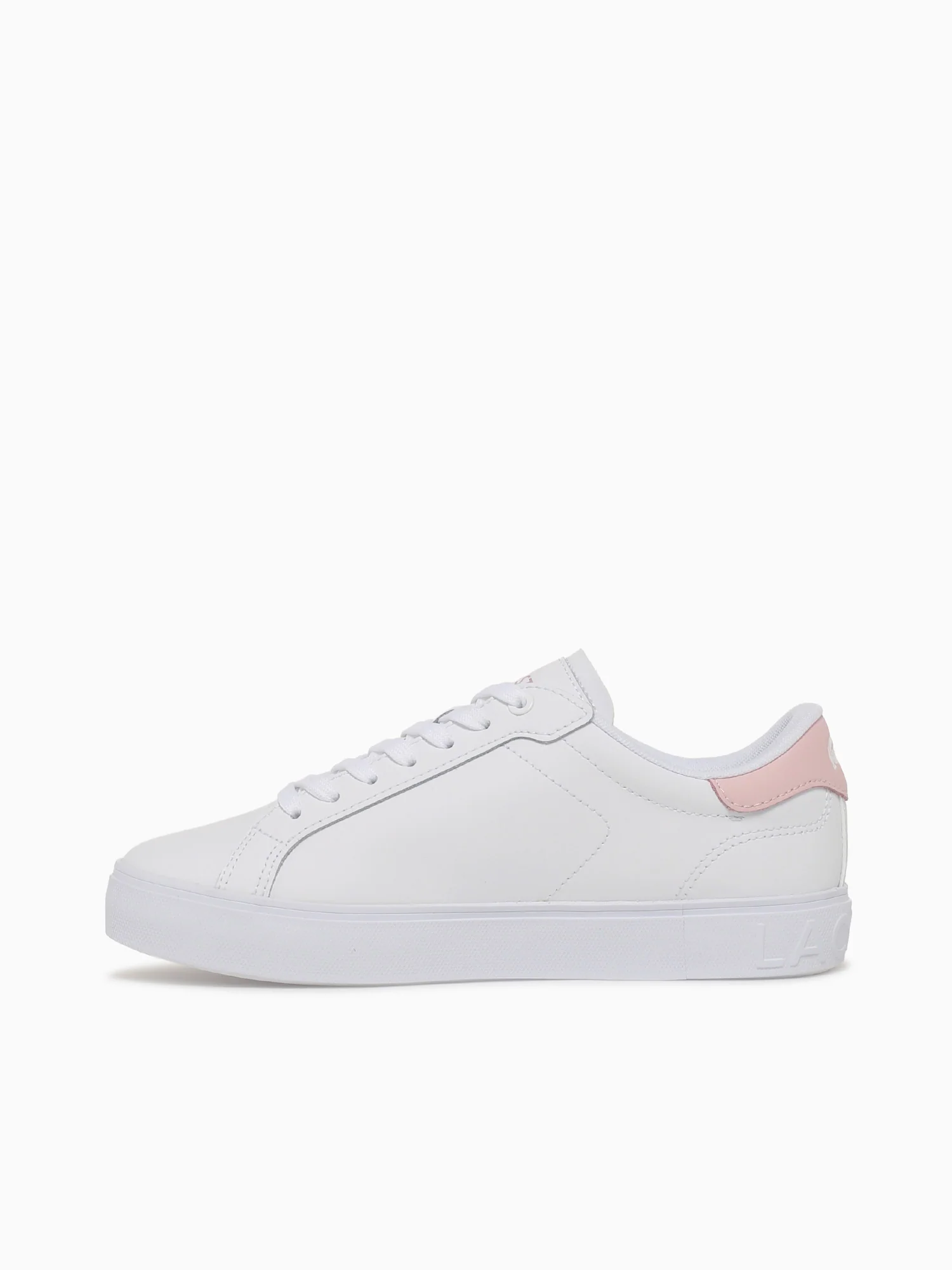 Powercourt Graphic Wht Lt.pink leather - Image 3