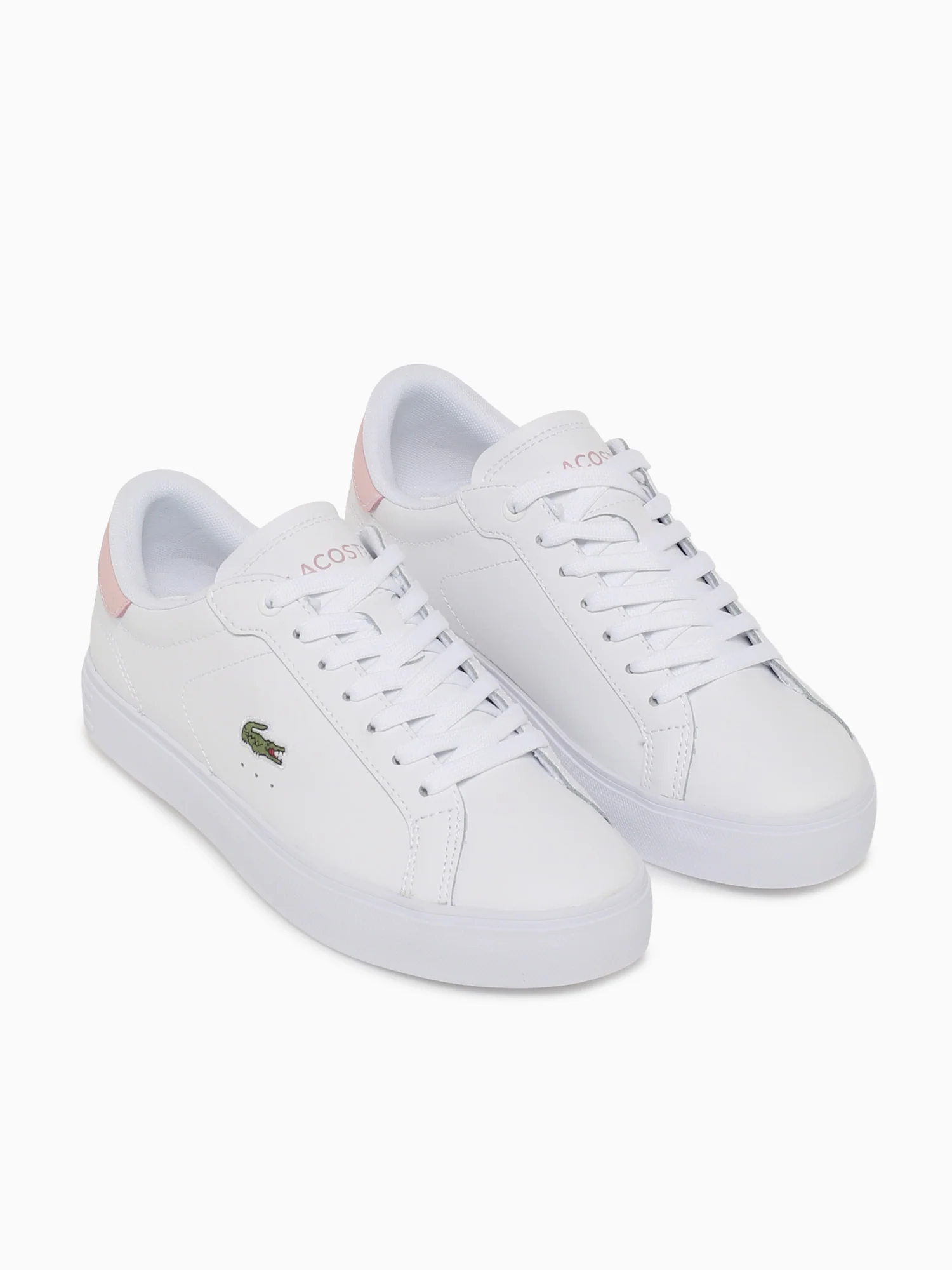 Powercourt Graphic Wht Lt.pink leather - Image 4