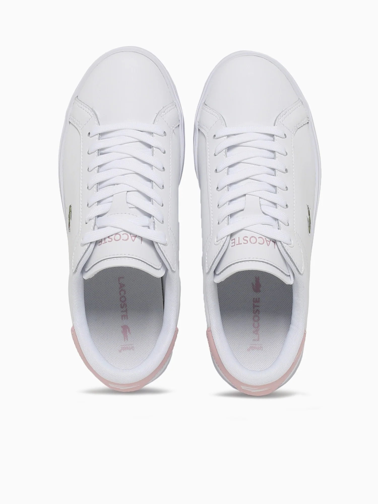 Powercourt Graphic Wht Lt.pink leather - Image 7