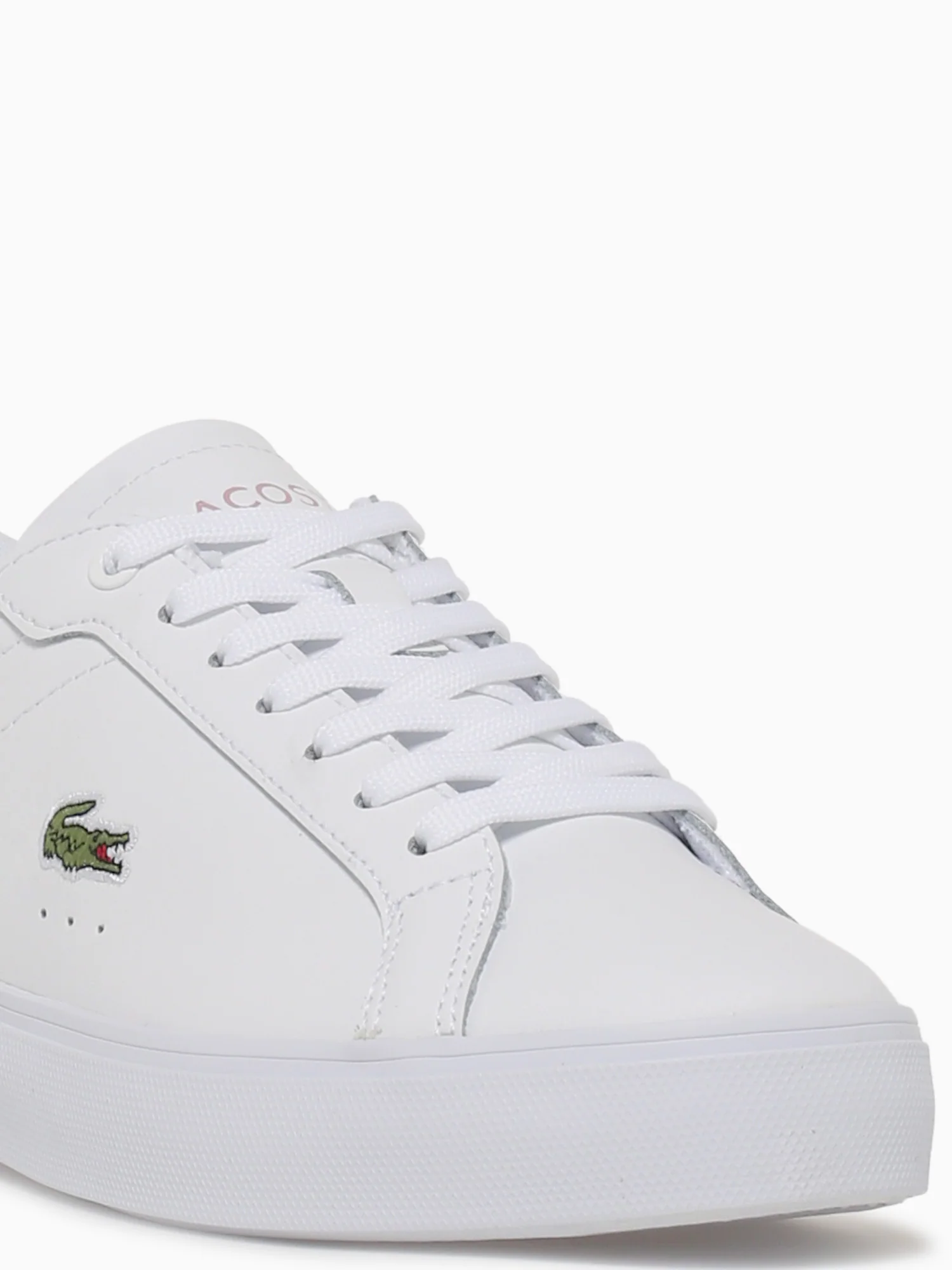 Powercourt Graphic Wht Lt.pink leather - Image 8