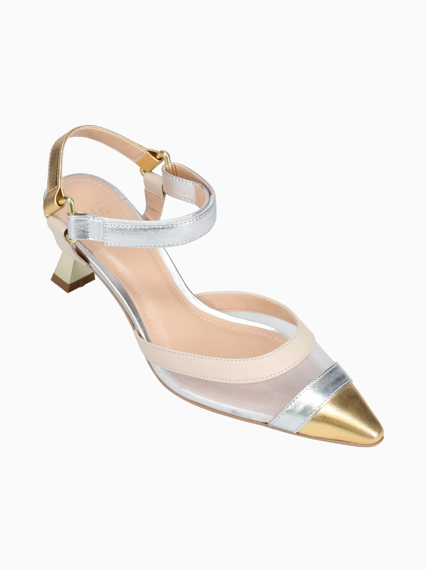 Kiara Ouro Prata Offwht cristal Velluto - Image 5