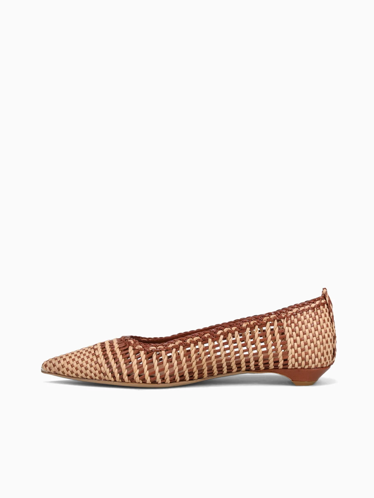 Morgaine Tan Nude raffia - Image 3