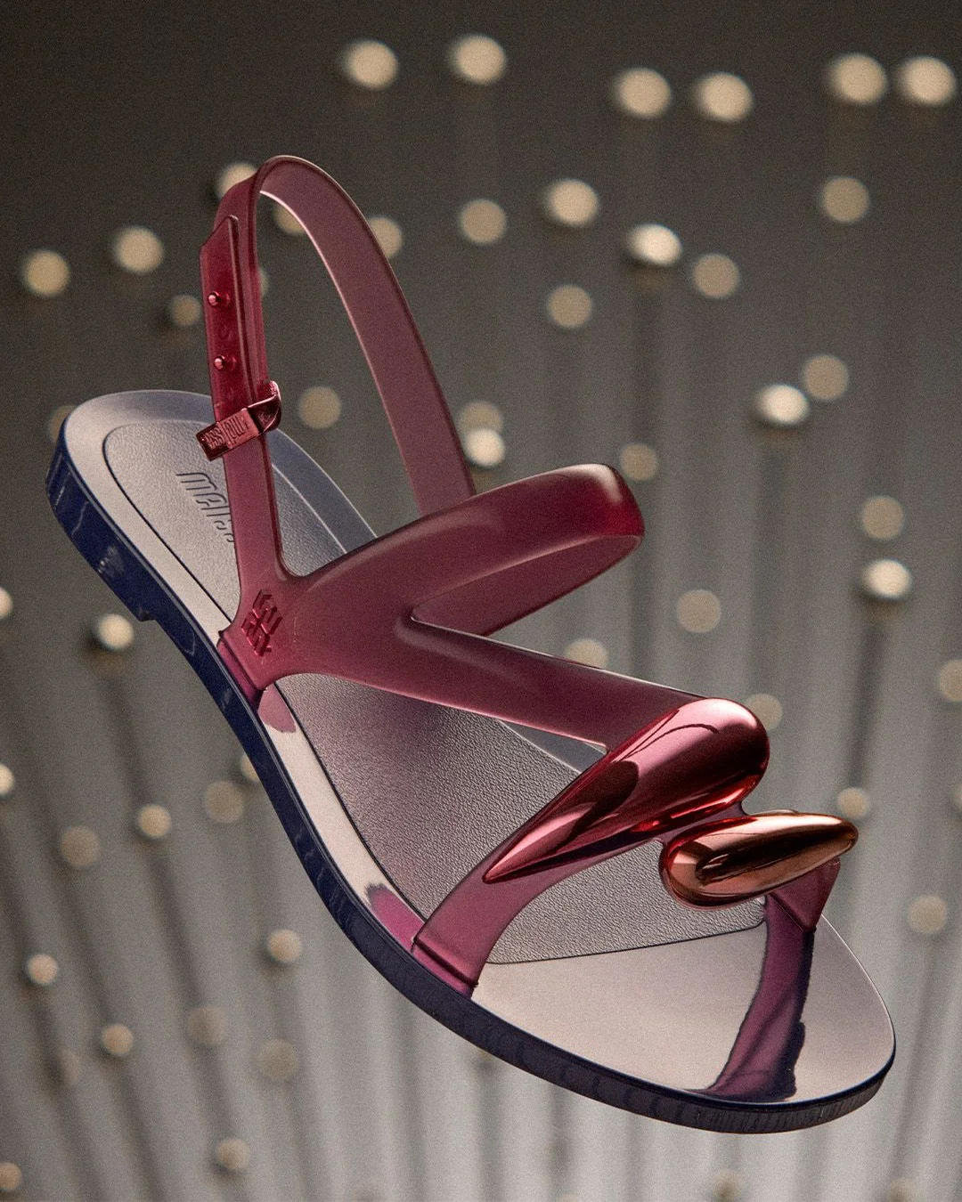 Iris Sandal Blue Red jelly - Image 3