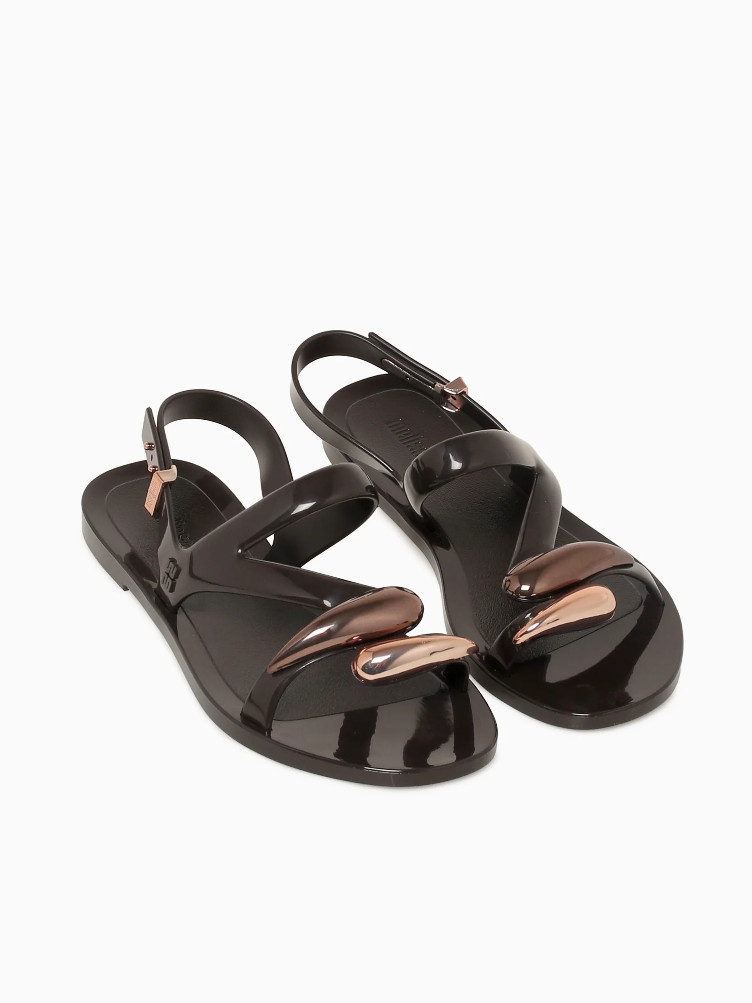 Iris Sandal Brown Metallic jelly - Image 5