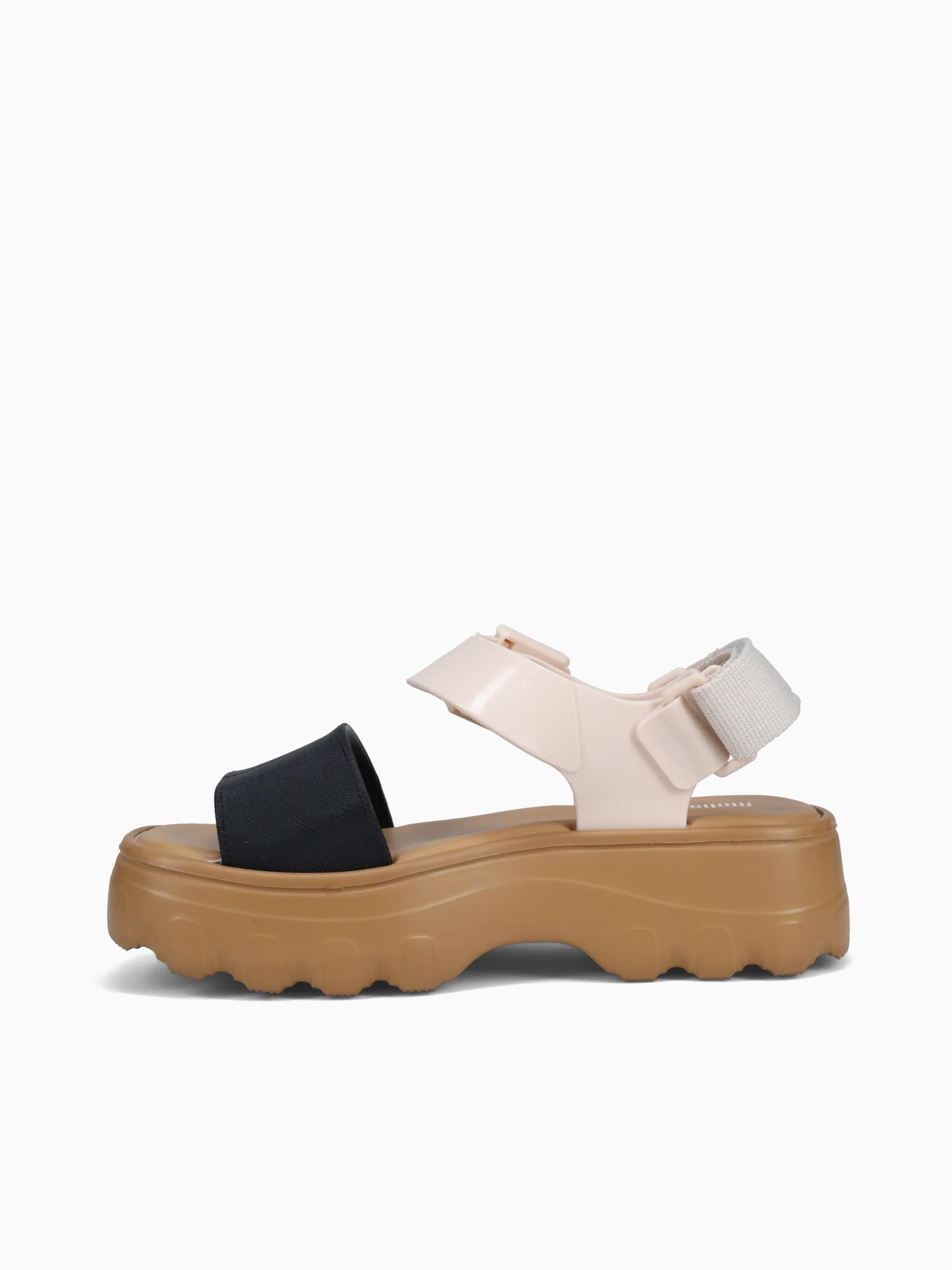Kick Off Sandal Beige Black jelly - Image 4