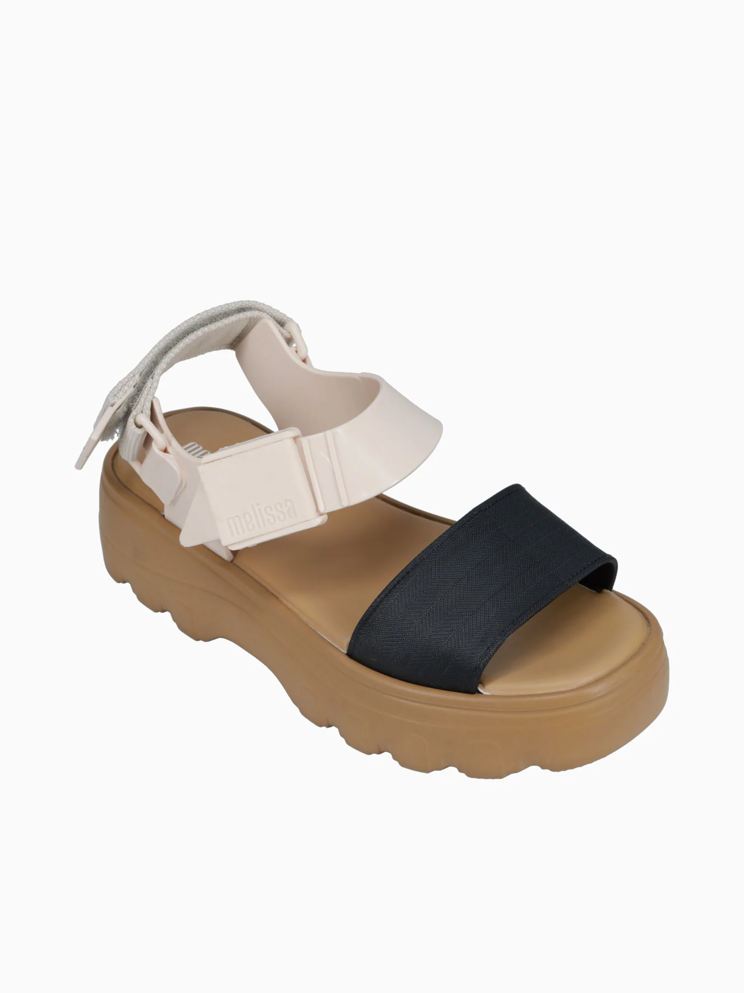 Kick Off Sandal Beige Black jelly - Image 6