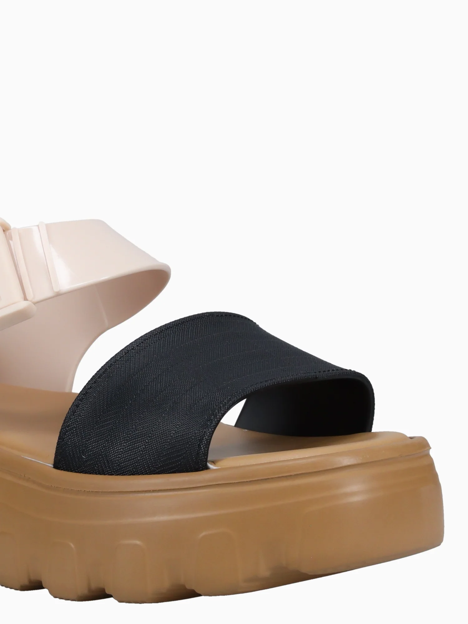 Kick Off Sandal Beige Black jelly - Image 7