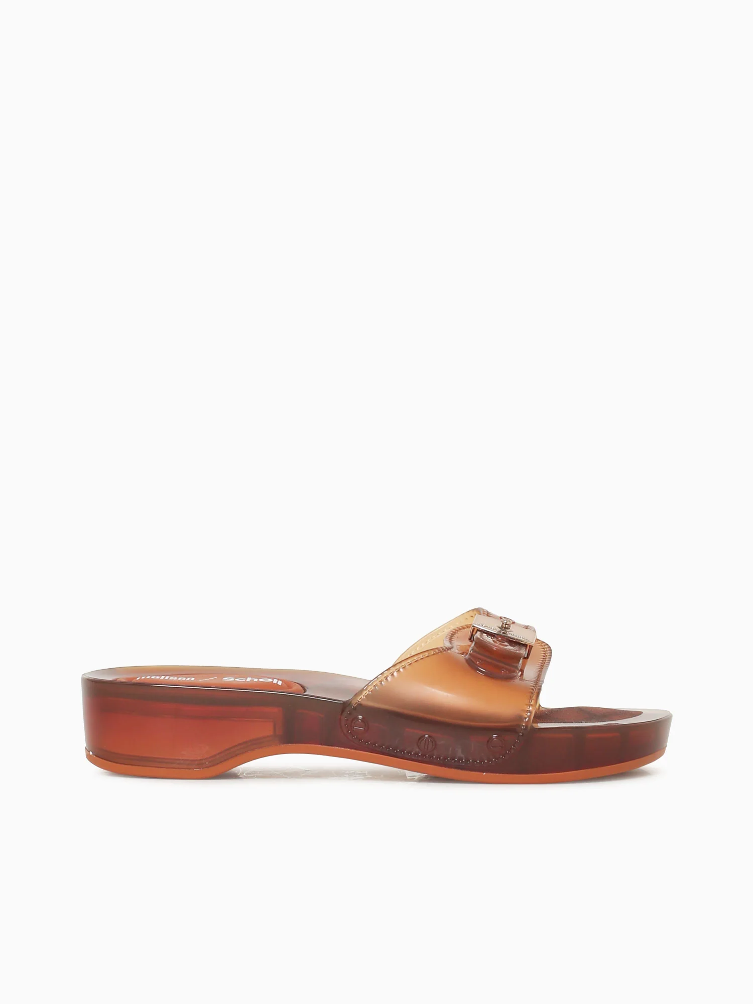 Pescura Heel+scholl Clear Brown Jelly