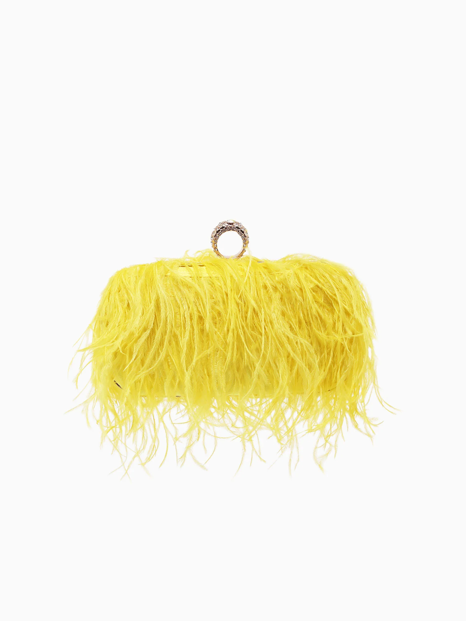 Feather Box Bag Canary