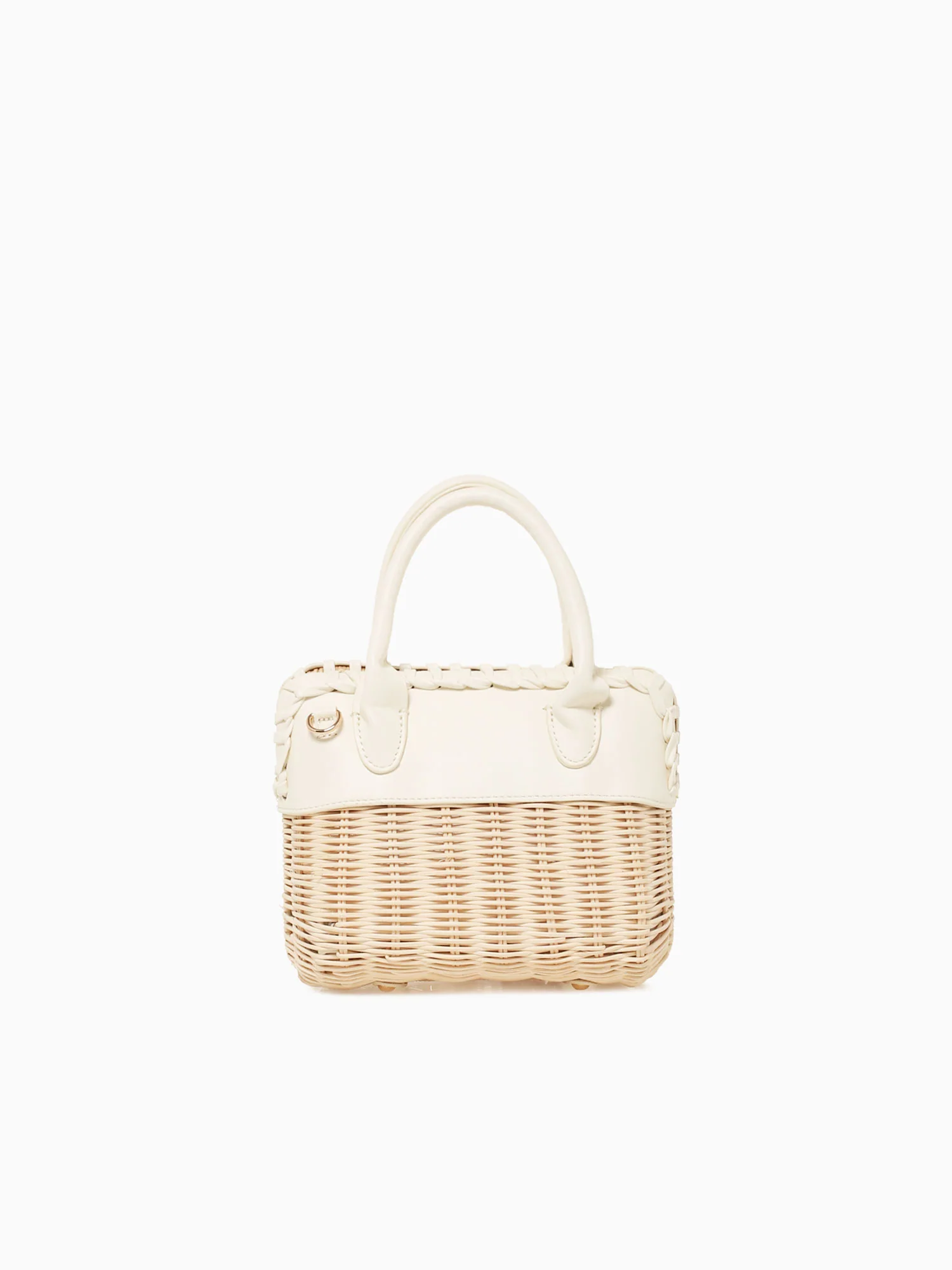 Maya Top Handle White