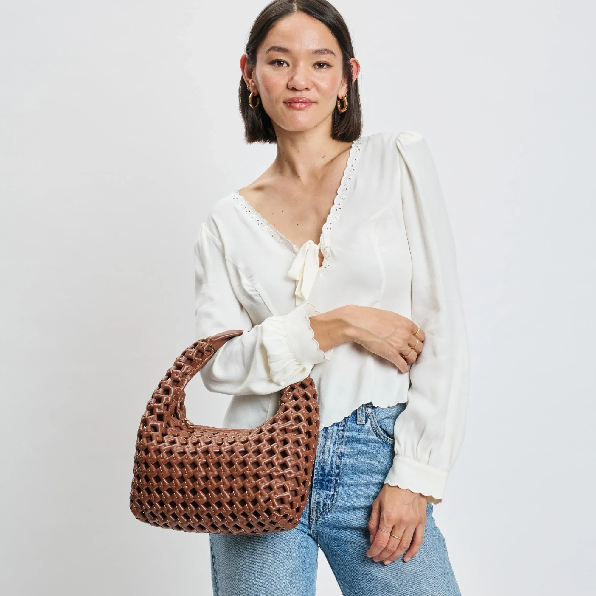 Richelle Shoulder Bag Chocolate - Image 3