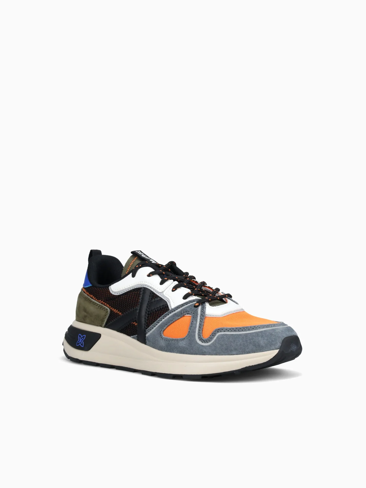 Futura Gris Verde Marron suede Mesh - Image 2