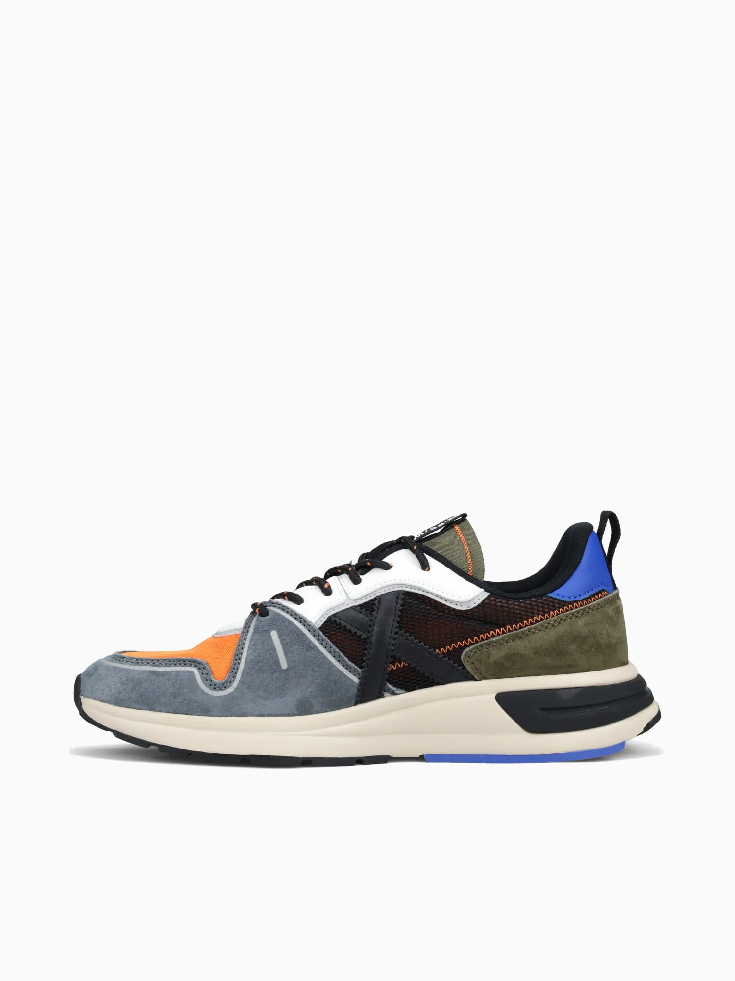 Futura Gris Verde Marron suede Mesh - Image 5