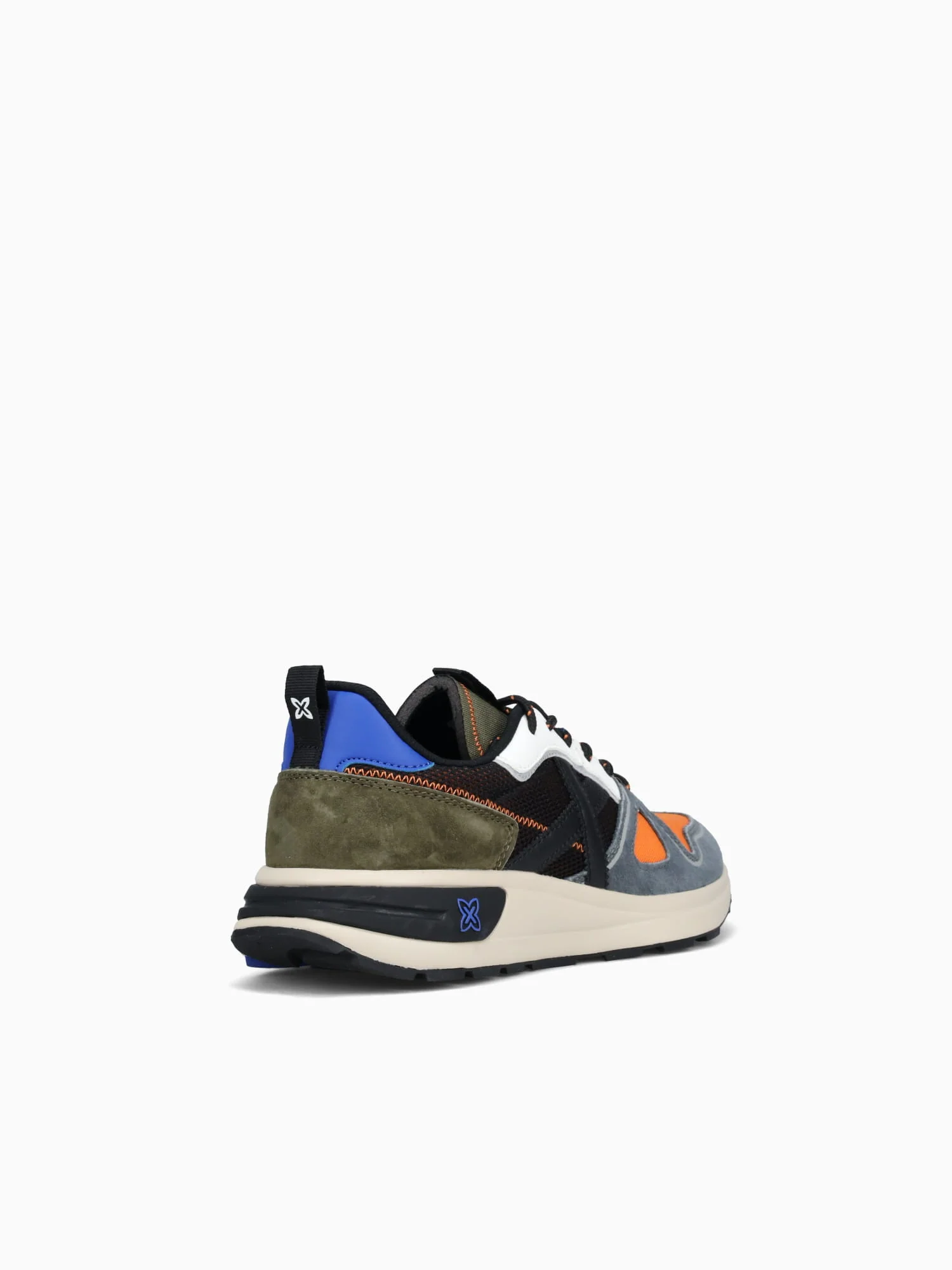 Futura Gris Verde Marron suede Mesh - Image 6
