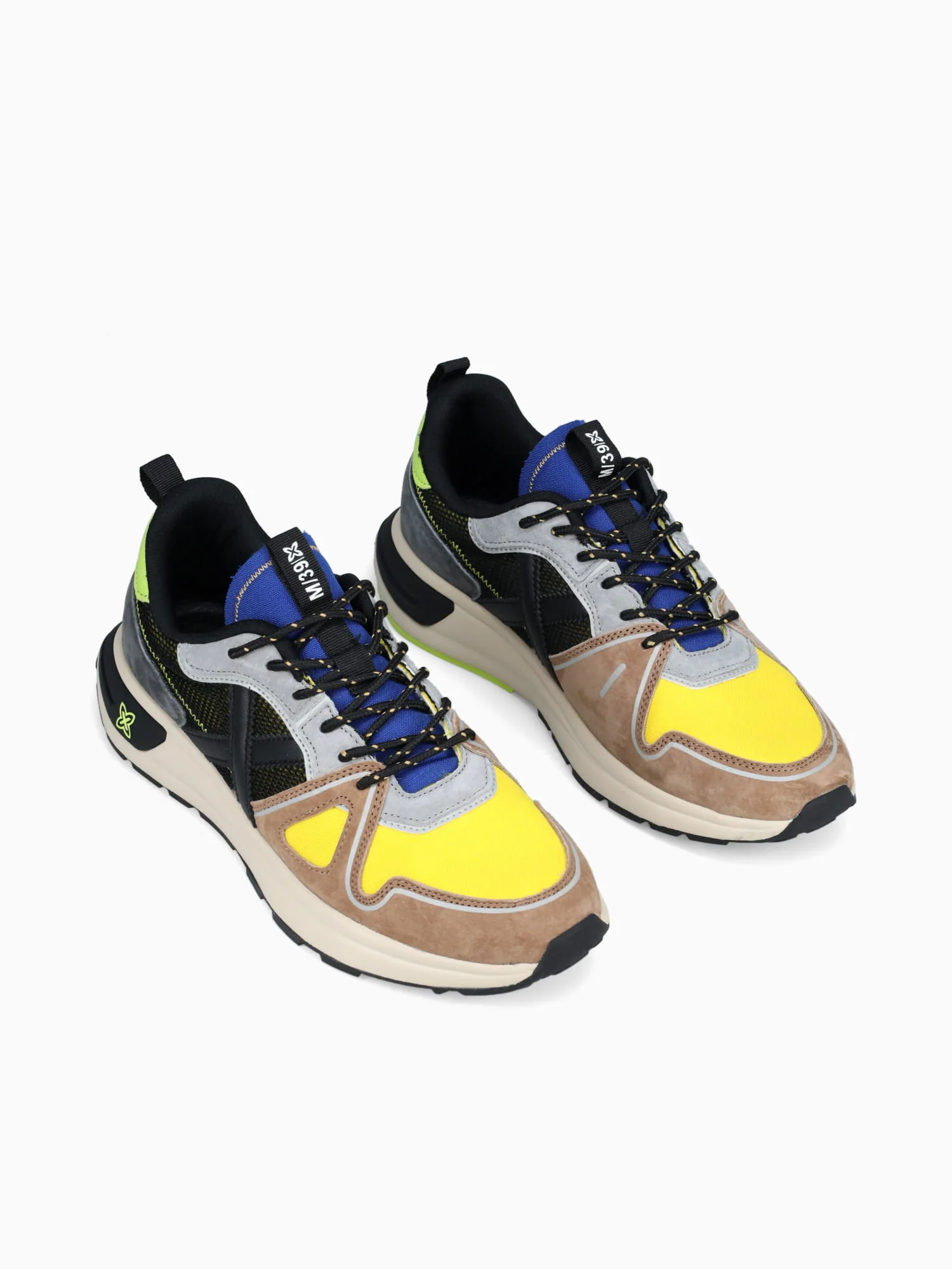 Futura Taupe Azul Verde suede Mesh - Image 3