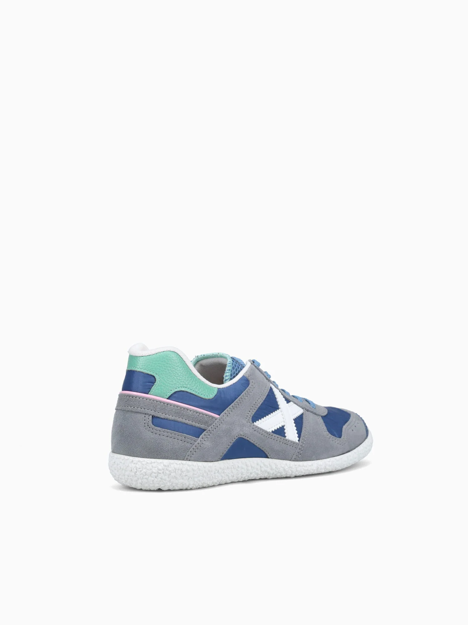Goal Gris Azul Blanco suede Fabric - Image 6