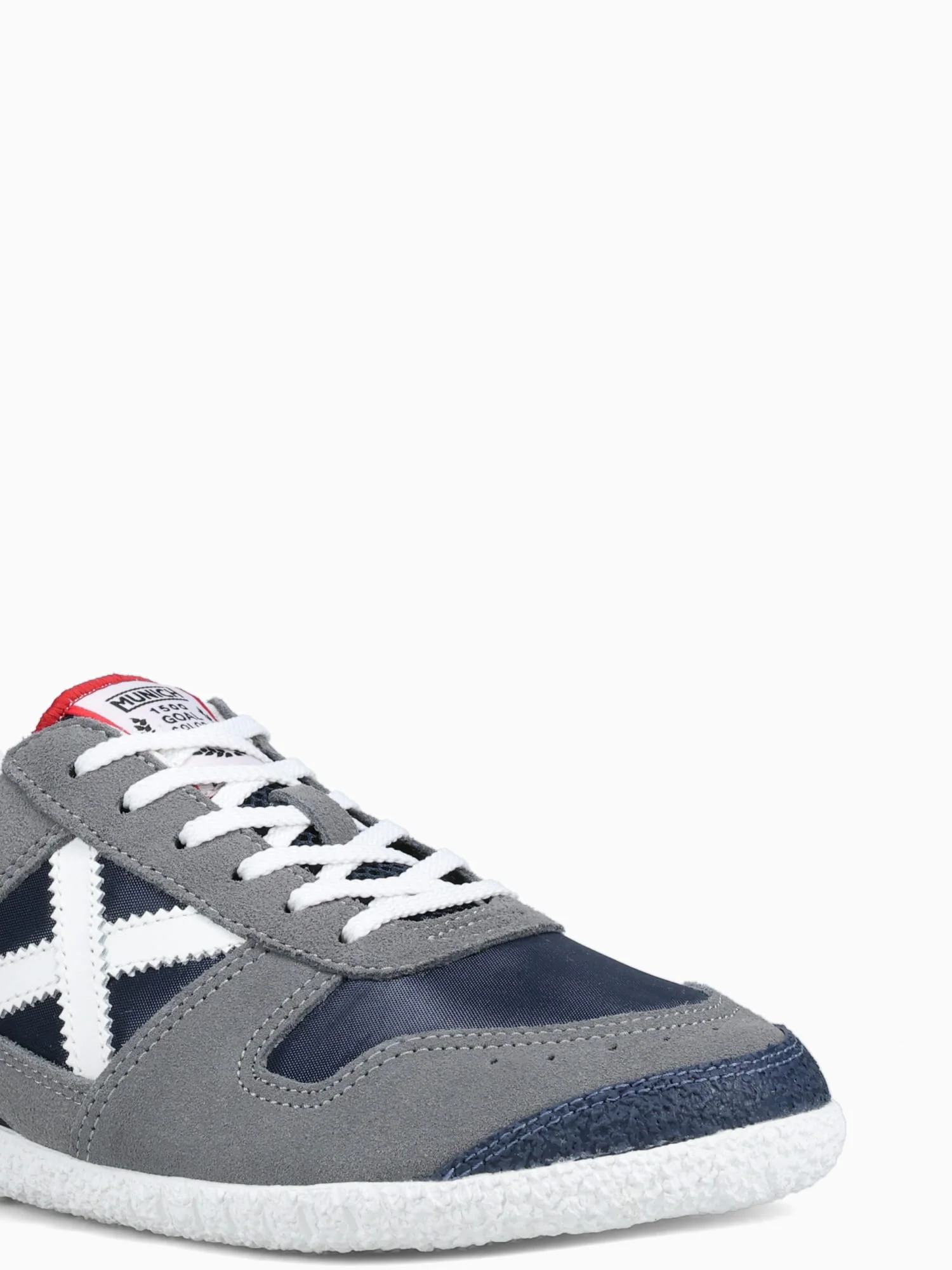 Goal Gris Negro Blanco suede Fabric - Image 8
