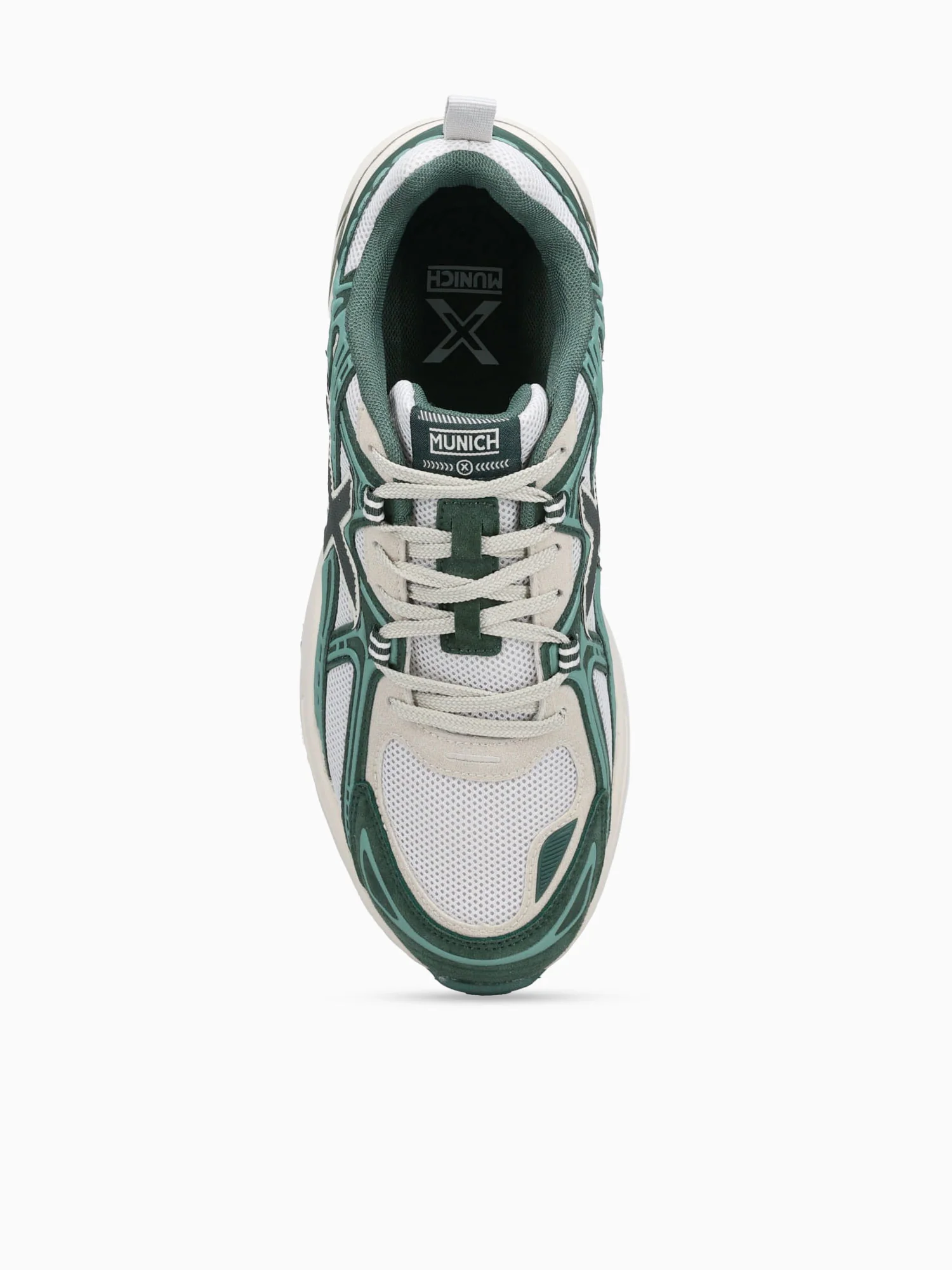 M2000 Green Offwhite suede Mesh - Image 5