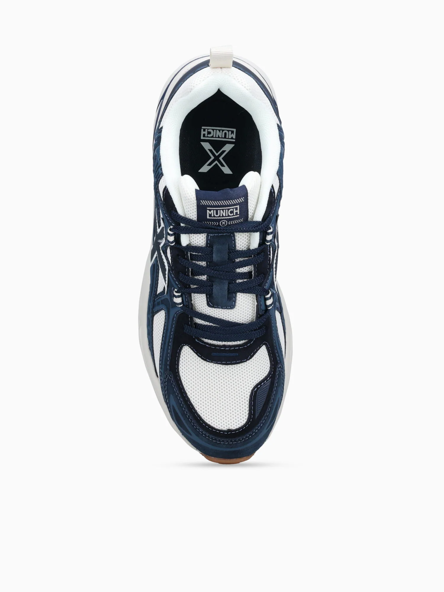 M2000 Navy Offwhite suede Mesh - Image 4