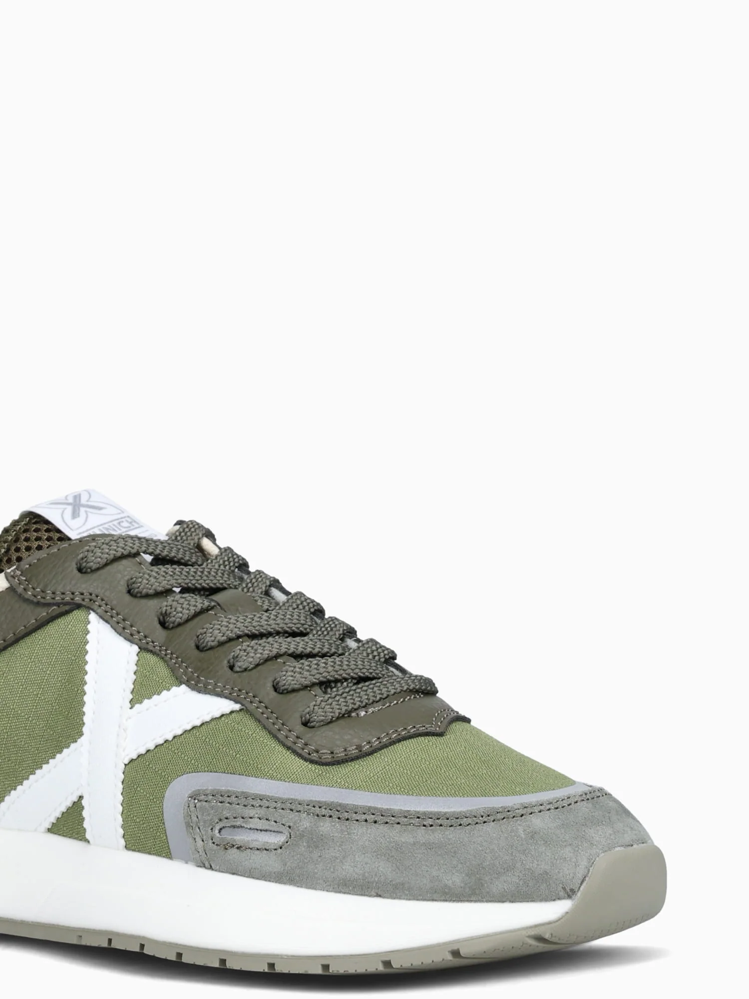 Speed Green White suede Mesh - Image 8