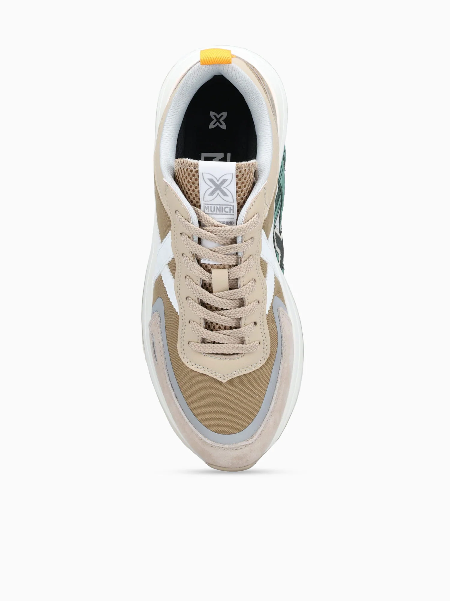 Speed Taupe White suede Mesh - Image 4