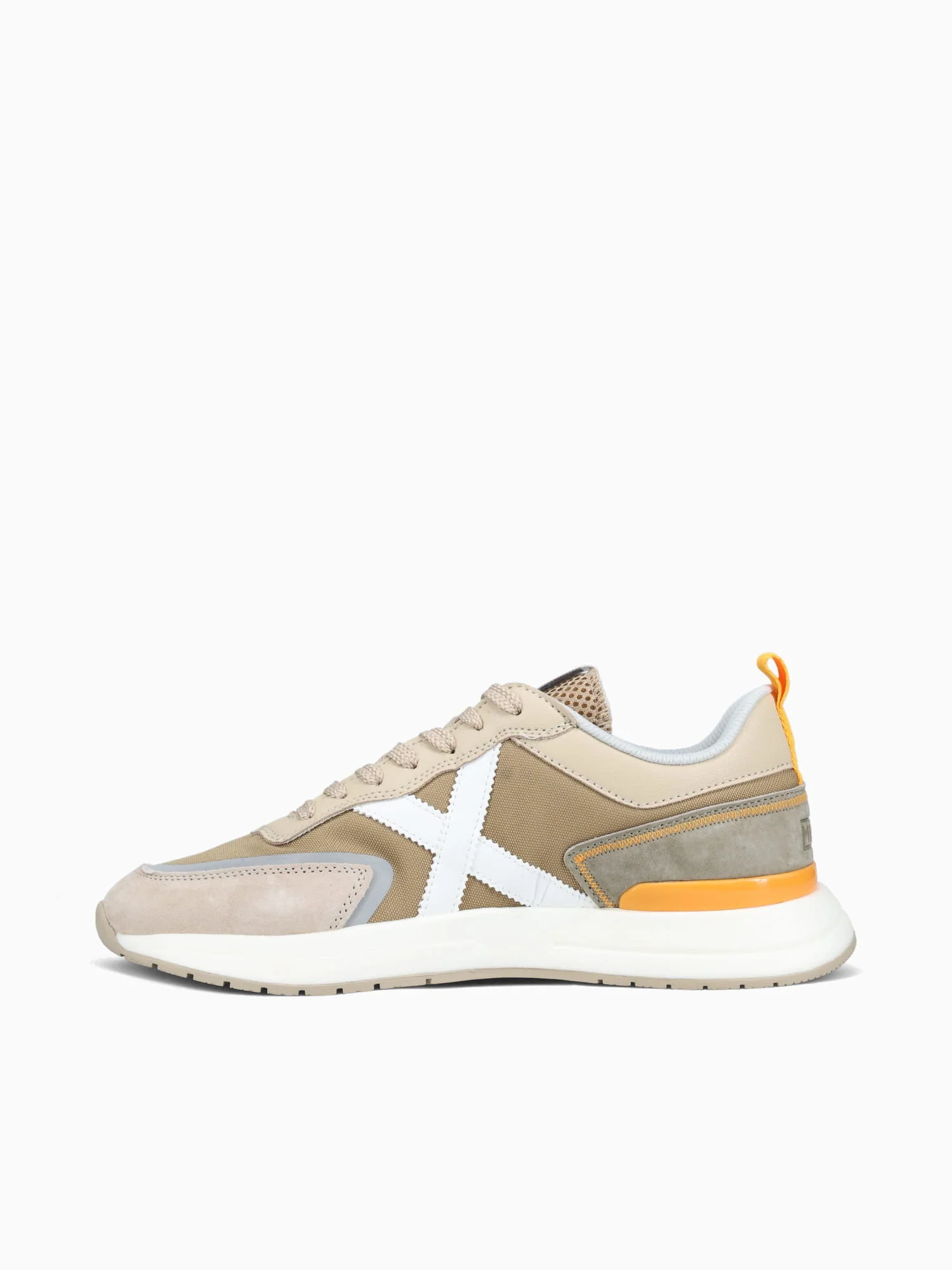Speed Taupe White suede Mesh - Image 5