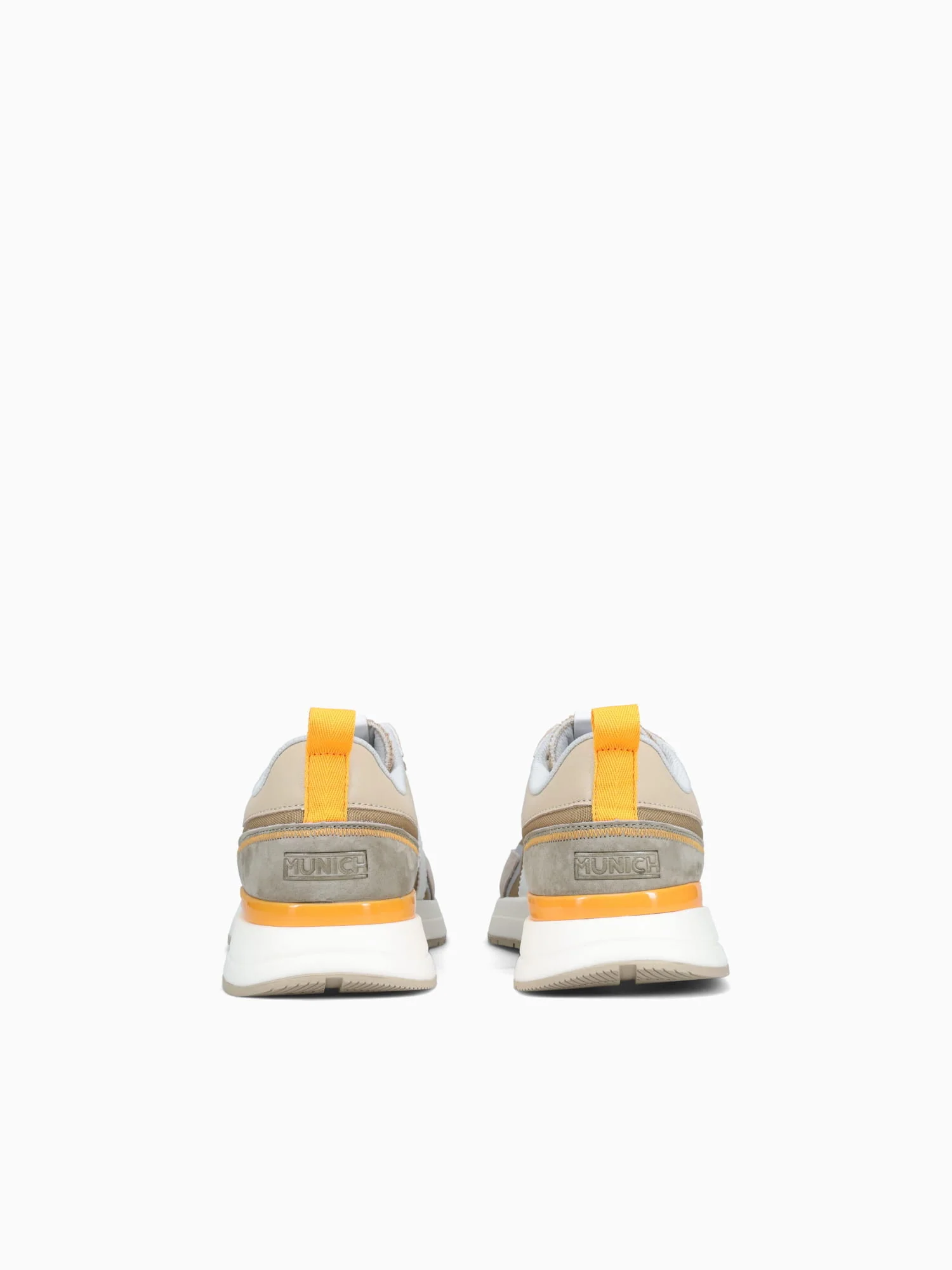 Speed Taupe White suede Mesh - Image 7