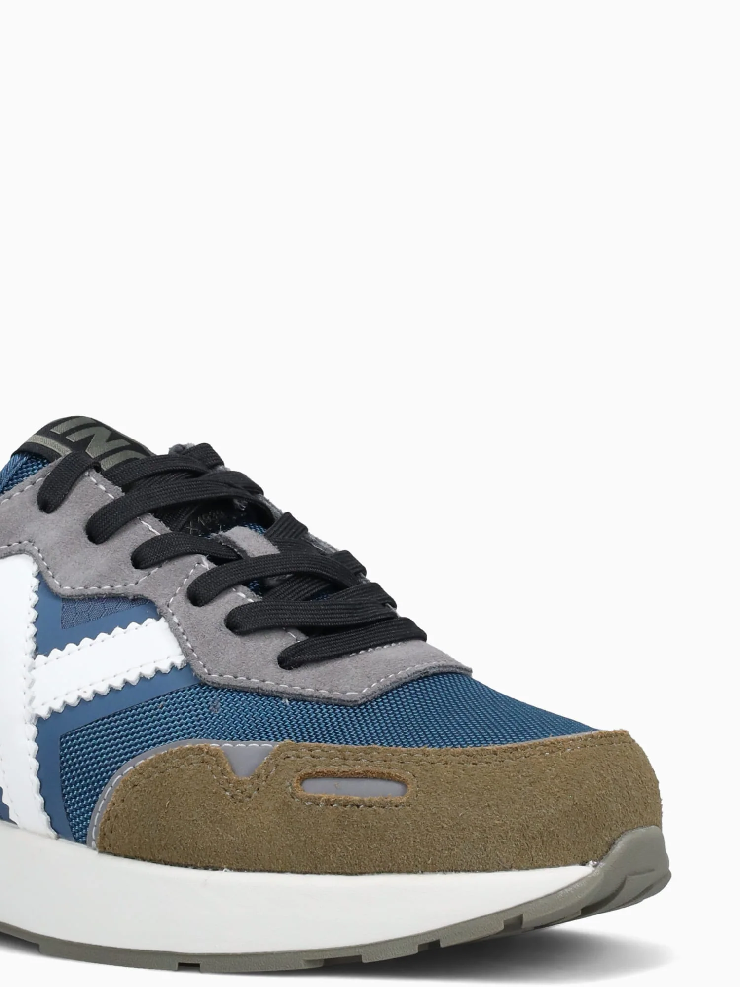 Xemine Marron Azul Blanco suede Mesh - Image 7