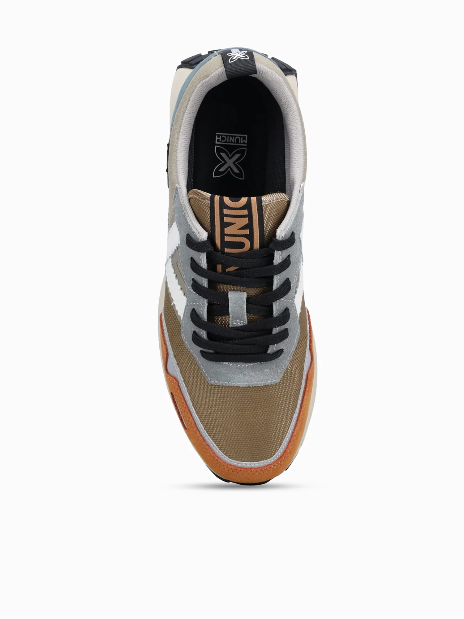 Xemine Tan Camel Blanco suede Mesh - Image 4