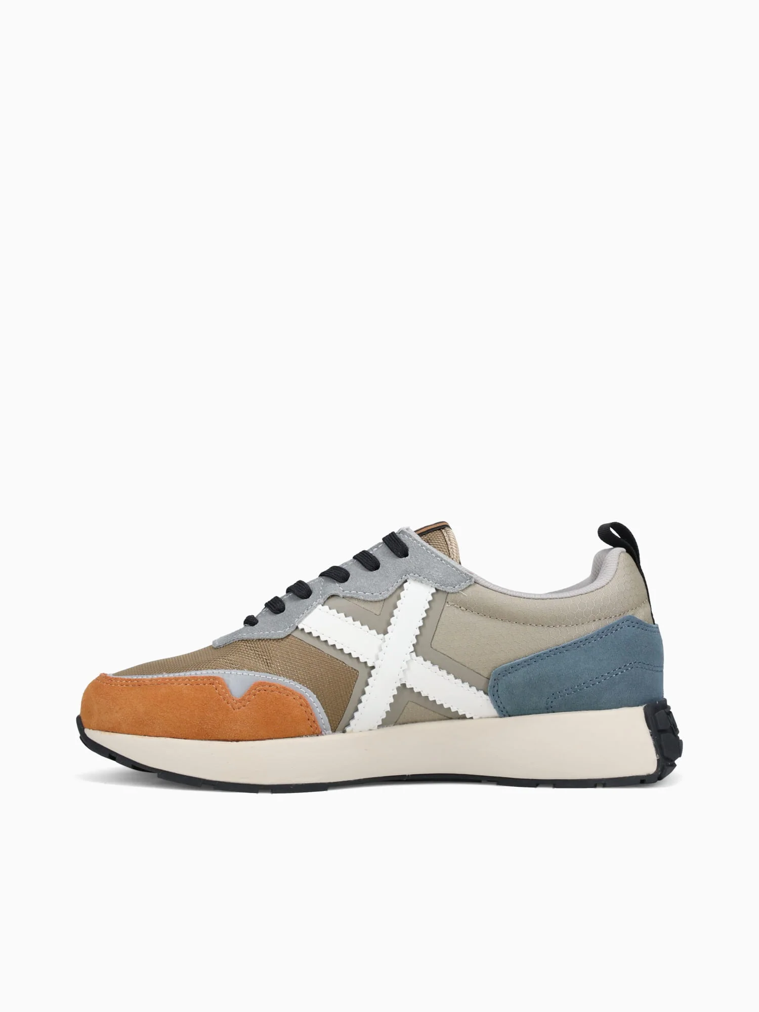 Xemine Tan Camel Blanco suede Mesh - Image 5