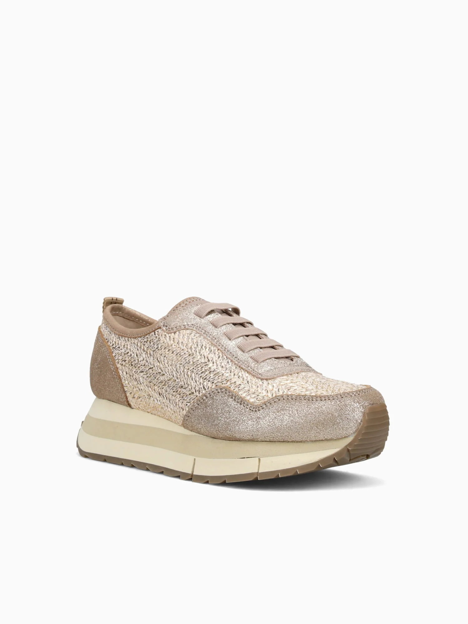 Kinetic Gold Raffia Raffia Leather - Image 2