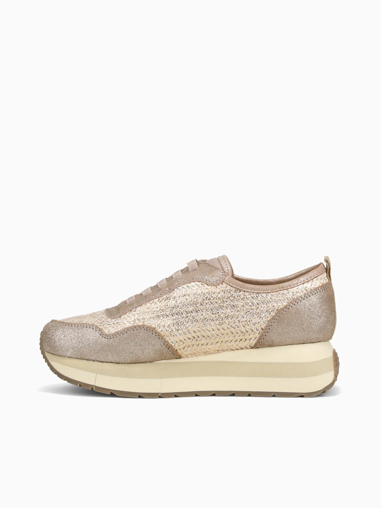 Kinetic Gold Raffia Raffia Leather - Image 3