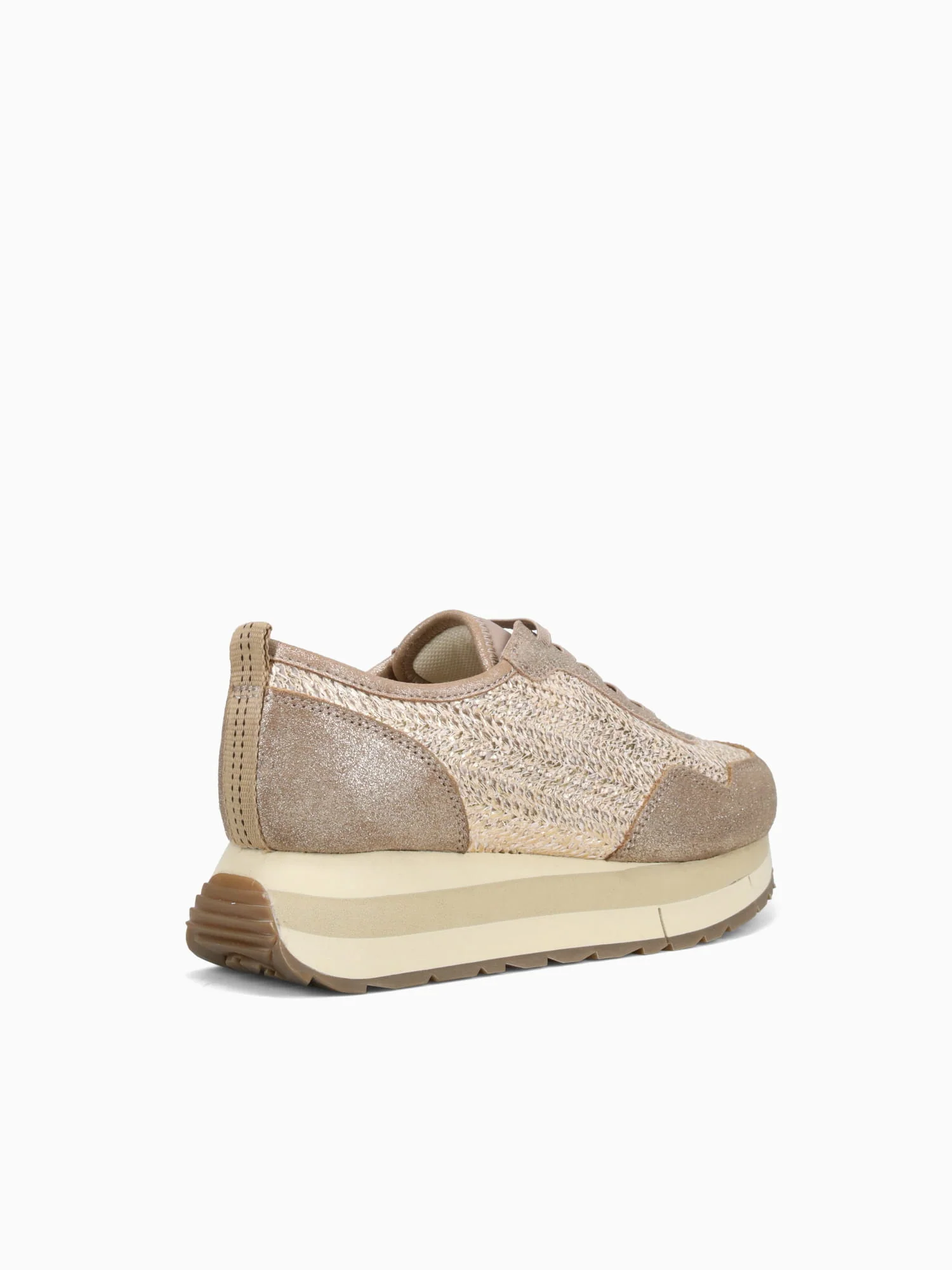 Kinetic Gold Raffia Raffia Leather - Image 4