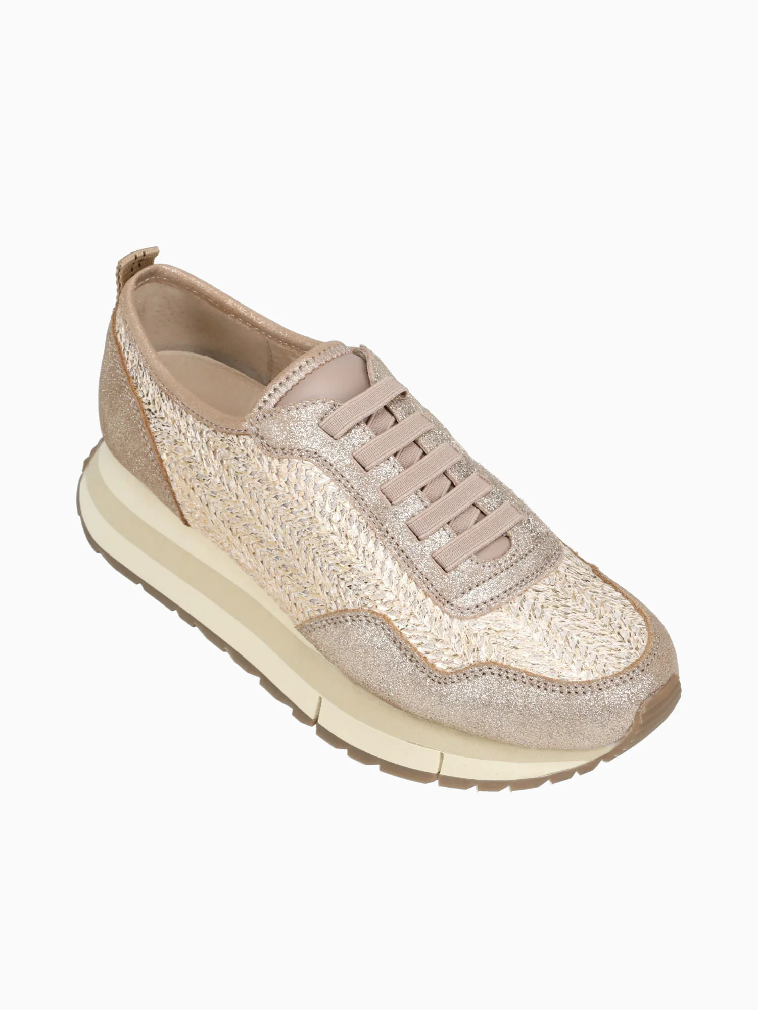 Kinetic Gold Raffia Raffia Leather - Image 5