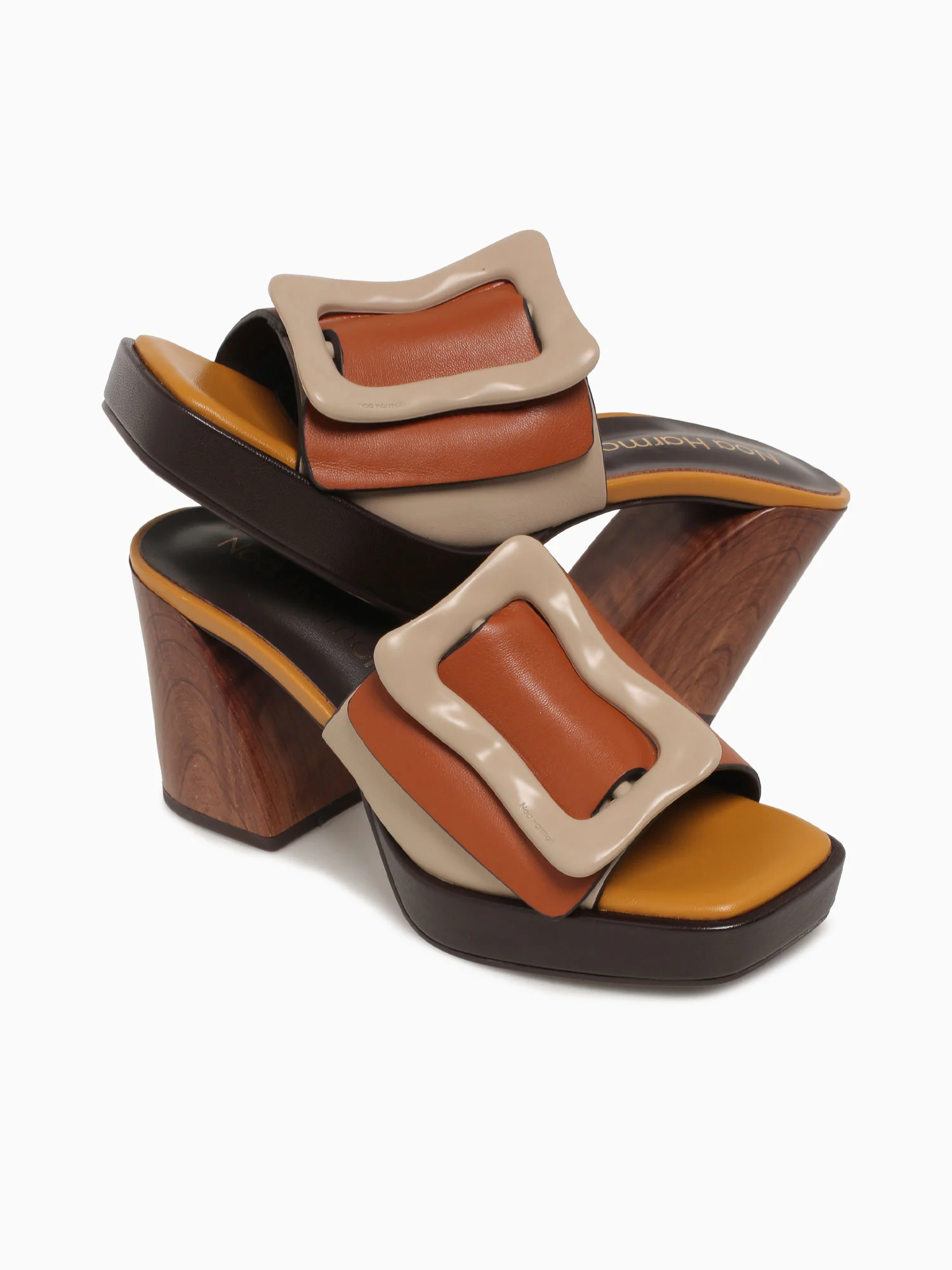 Catalina Tan Multi Leather - Image 3