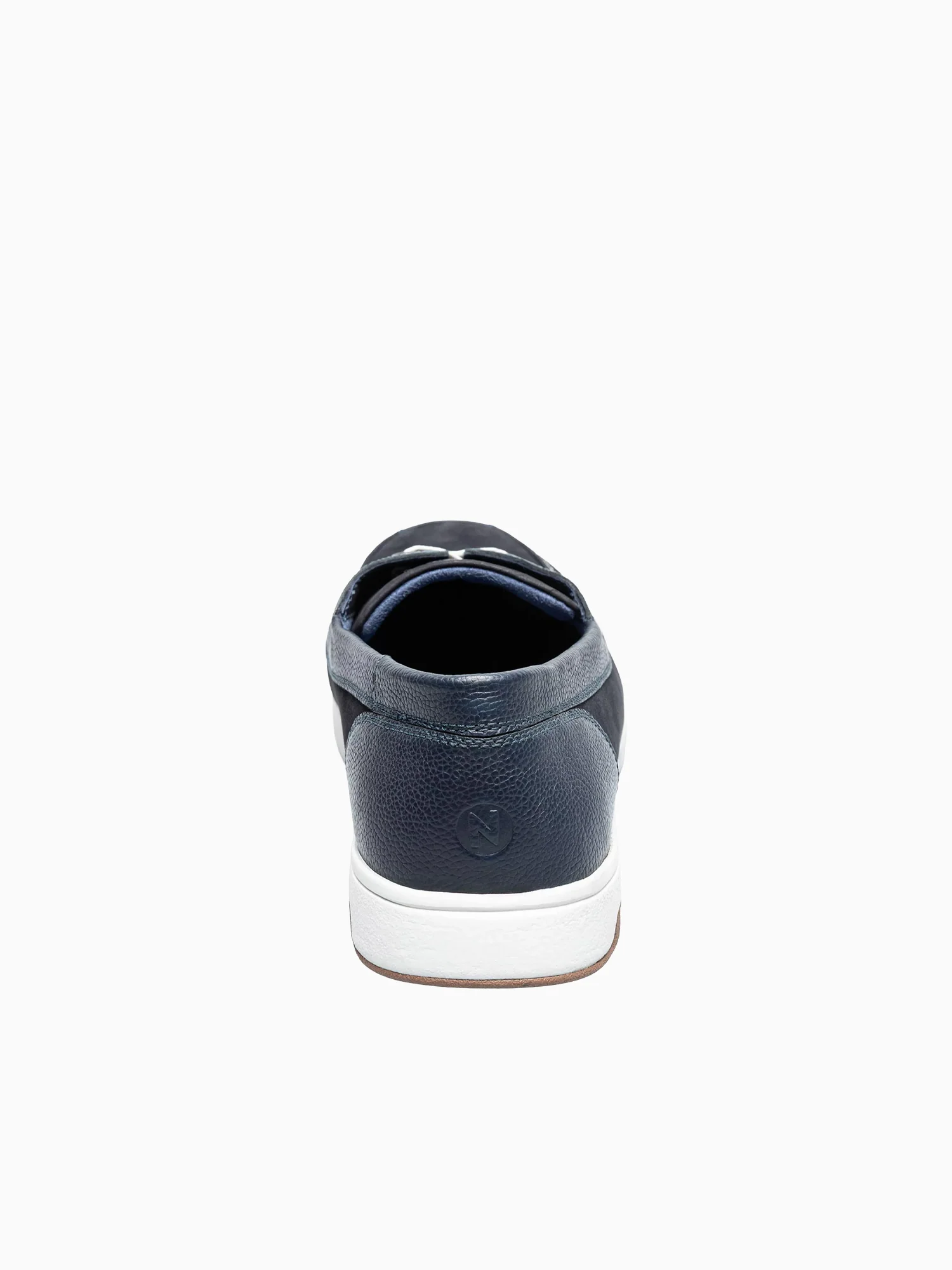 Luca Moc Toe Boat Navy Multi Leather - Image 5