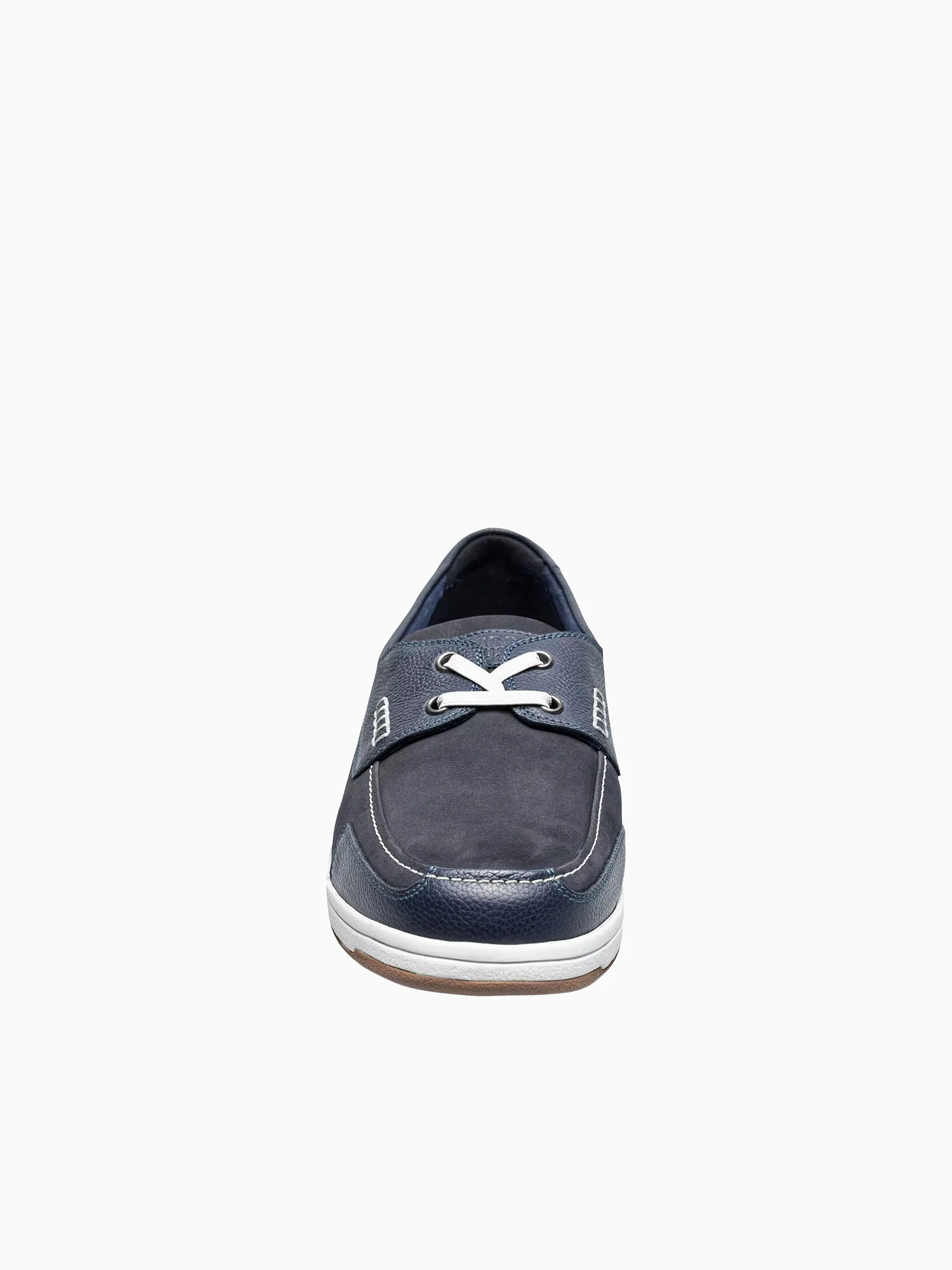 Luca Moc Toe Boat Navy Multi Leather - Image 6