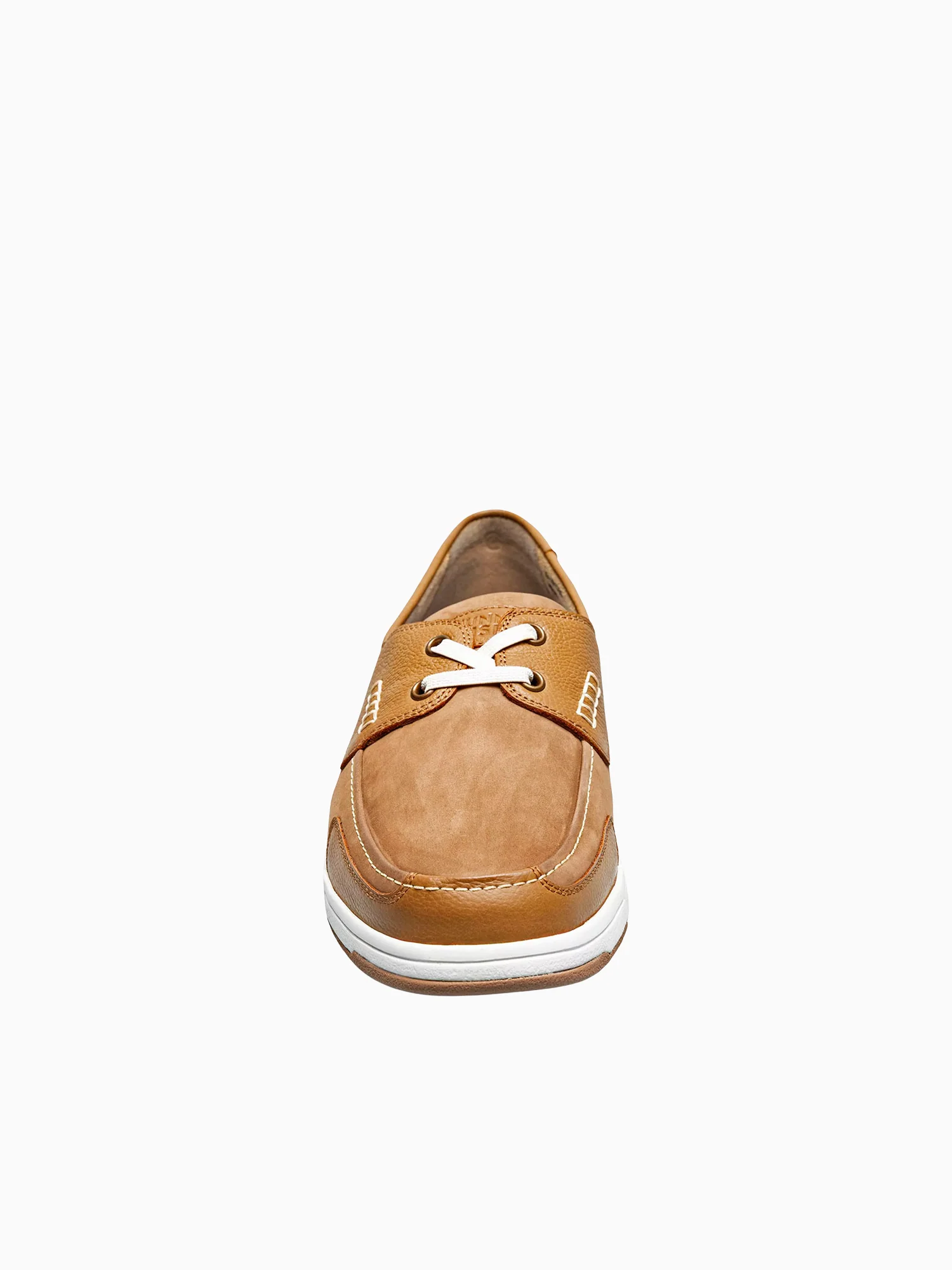 Luca Moc Toe Boat Tan Leather - Image 6