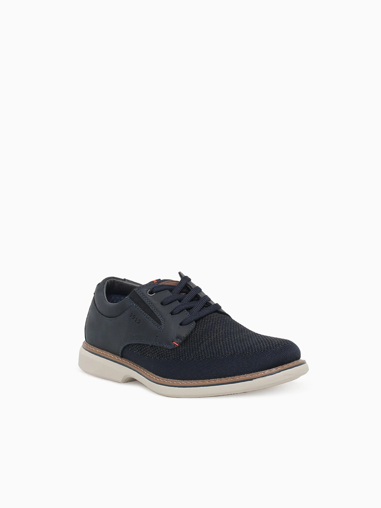 Otto Knit Plain Toe Navy Multi Knit - Image 2