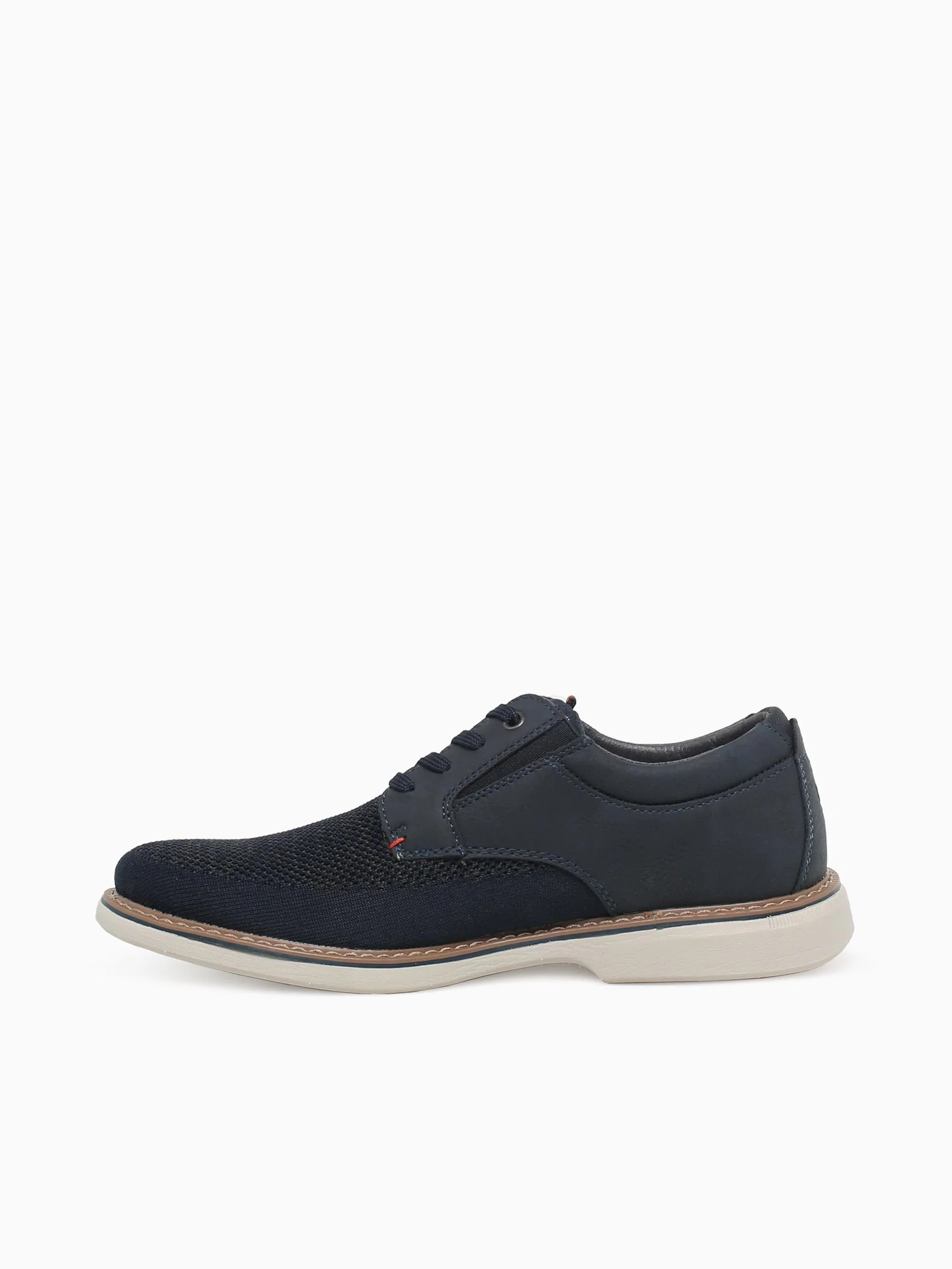 Otto Knit Plain Toe Navy Multi Knit - Image 3