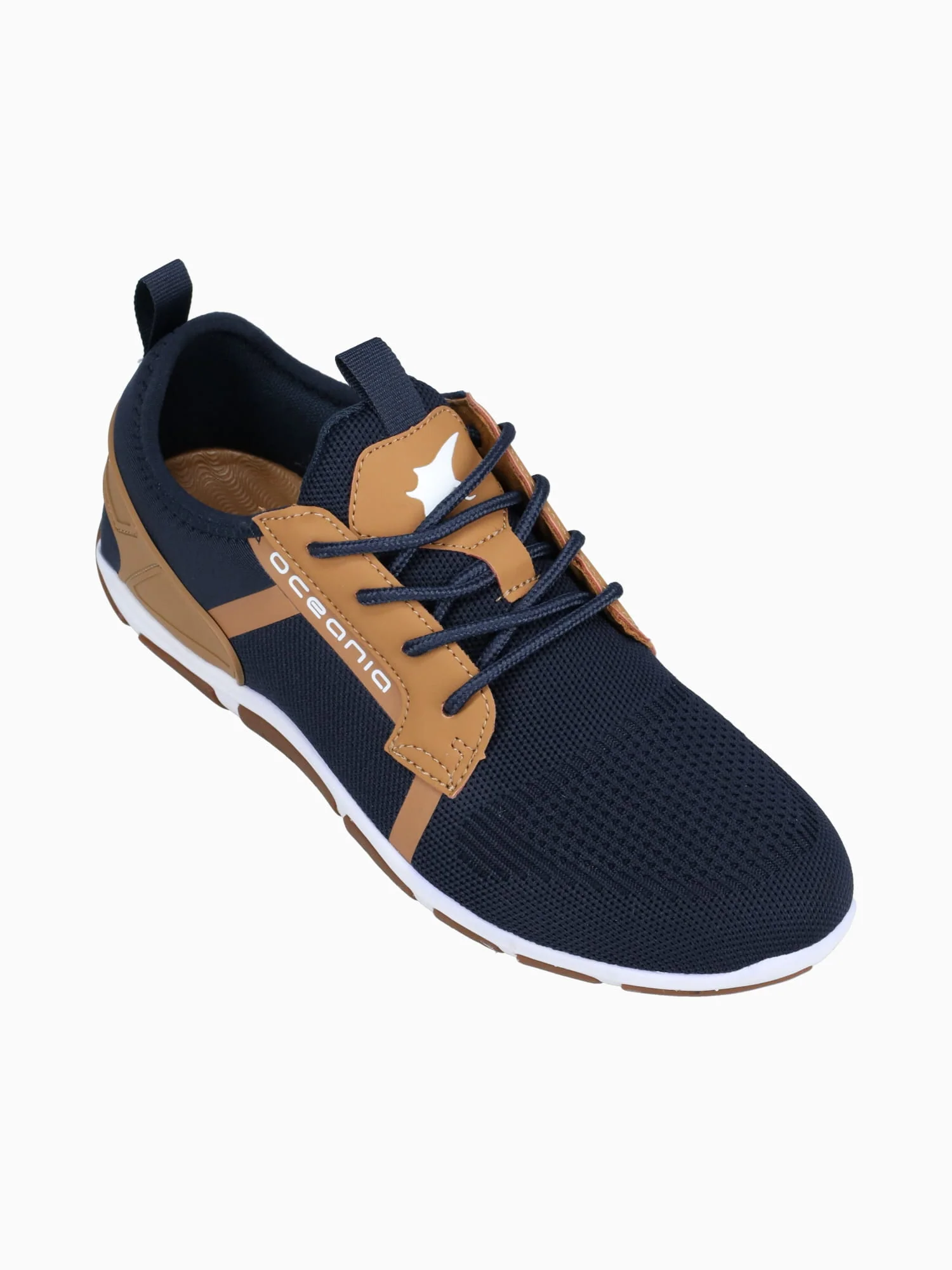 Bering Navy Tan knit - Image 5