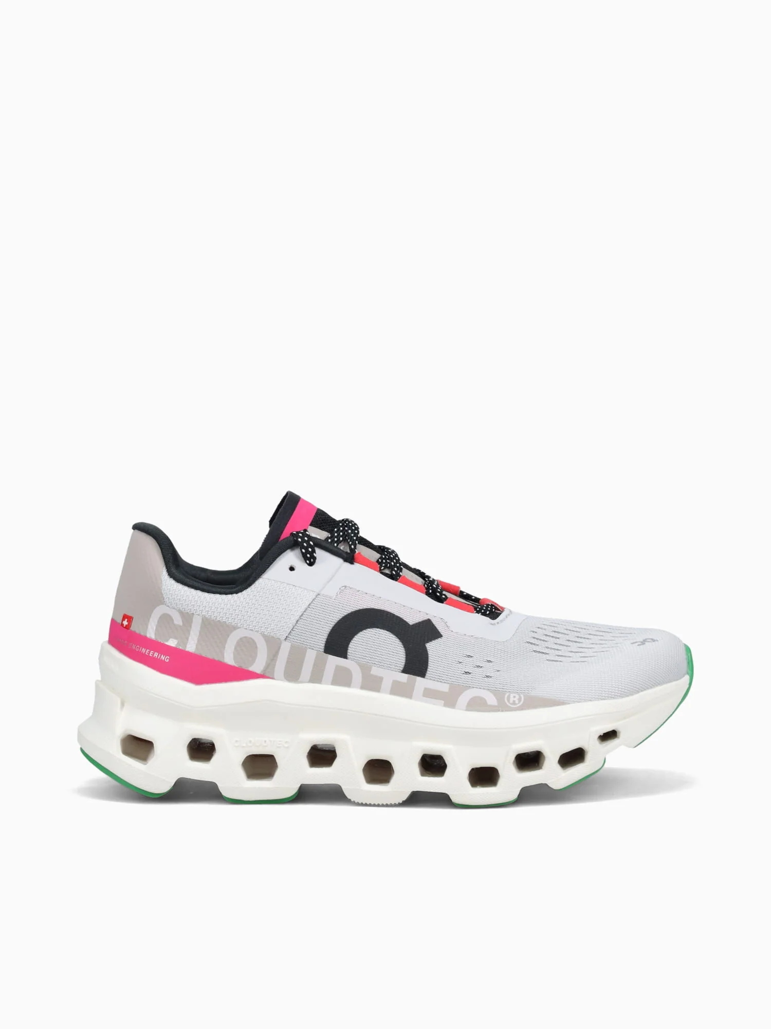 Cloudmonster Silver Ivory mesh