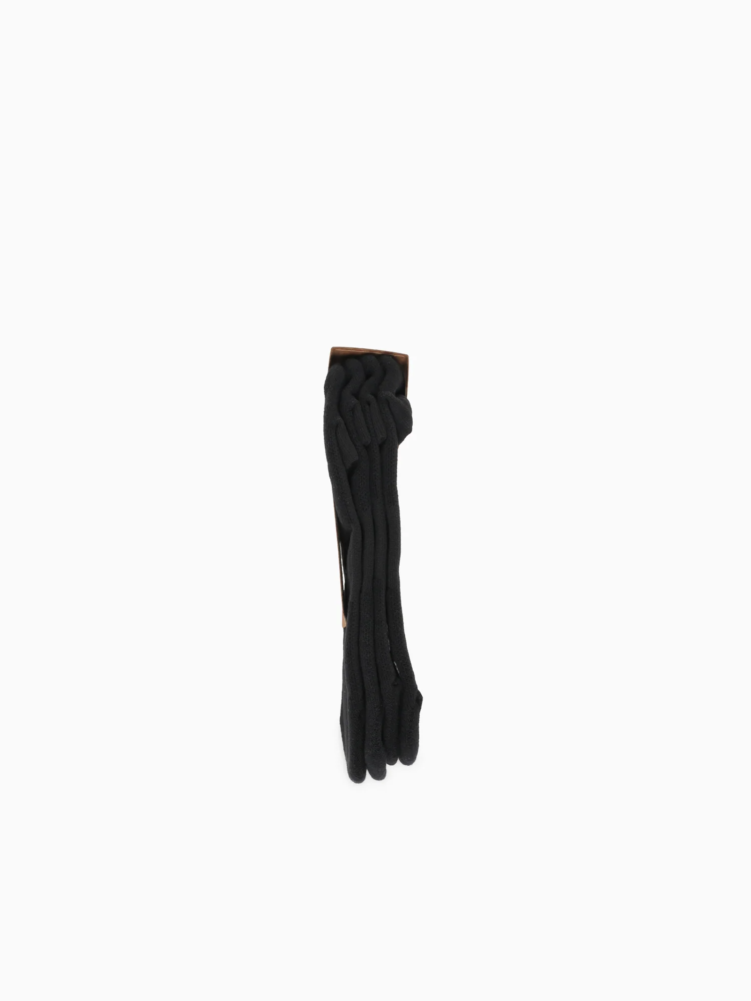 Core Run Sock Low 2p Black Cotton - Image 3