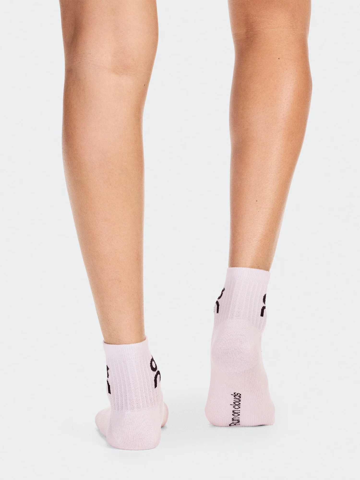 Logo Sock Mid 3p Orchid Bloom cotton - Image 3
