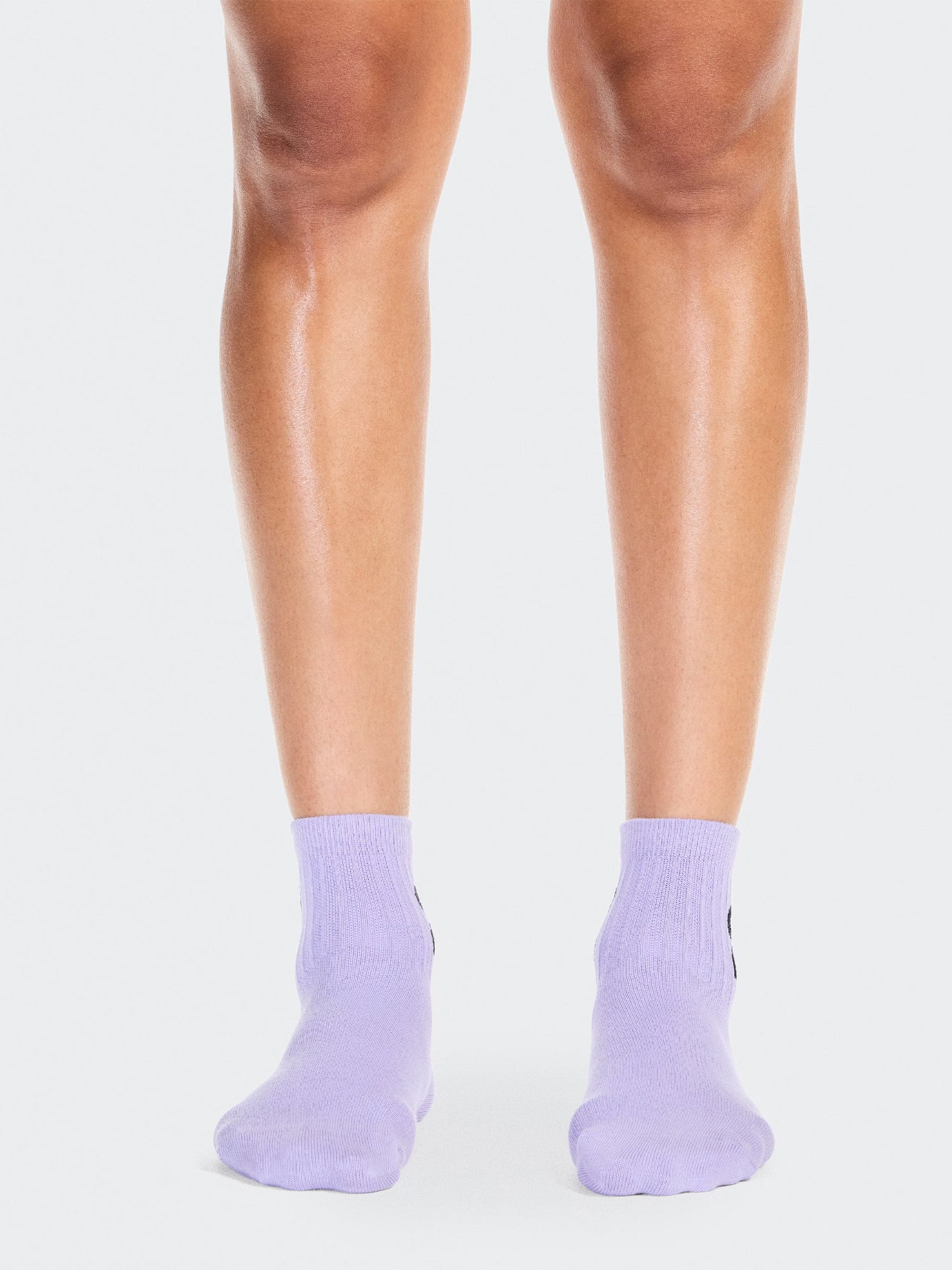 Logo Sock Mid 3p Orchid Bloom cotton - Image 4