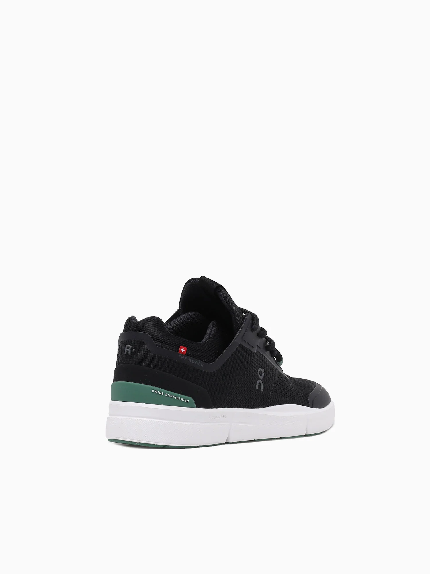 The Roger Spin Black Green leather Mesh - Image 4