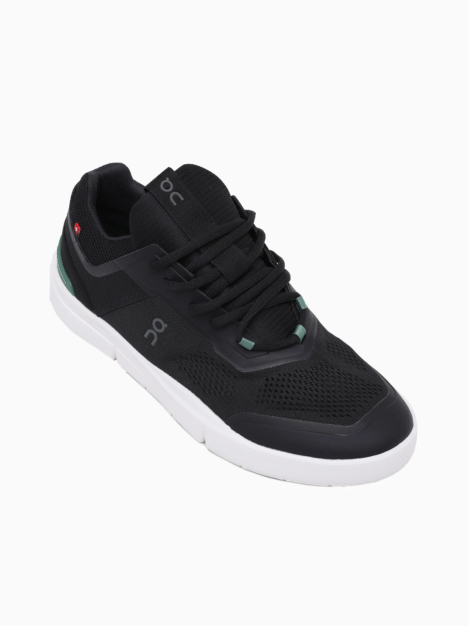 The Roger Spin Black Green leather Mesh - Image 5