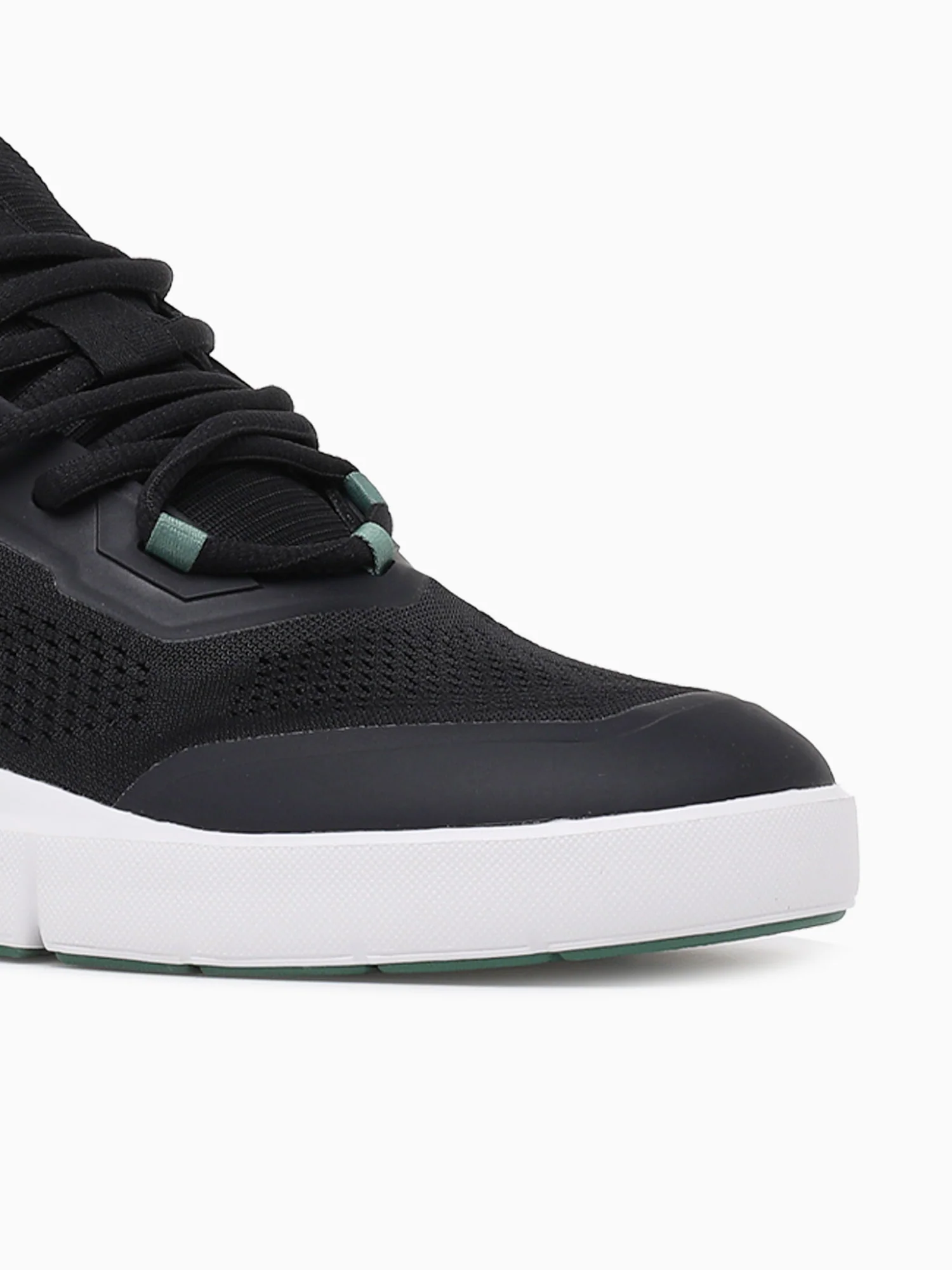 The Roger Spin Black Green leather Mesh - Image 6