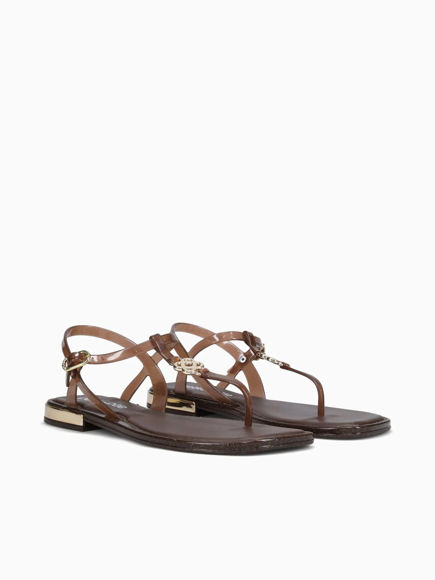 Zaya Glitter Brown Jlastic - Image 2