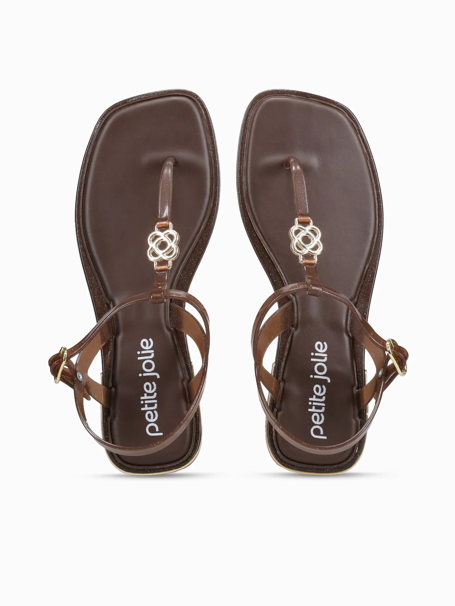 Zaya Glitter Brown Jlastic - Image 3